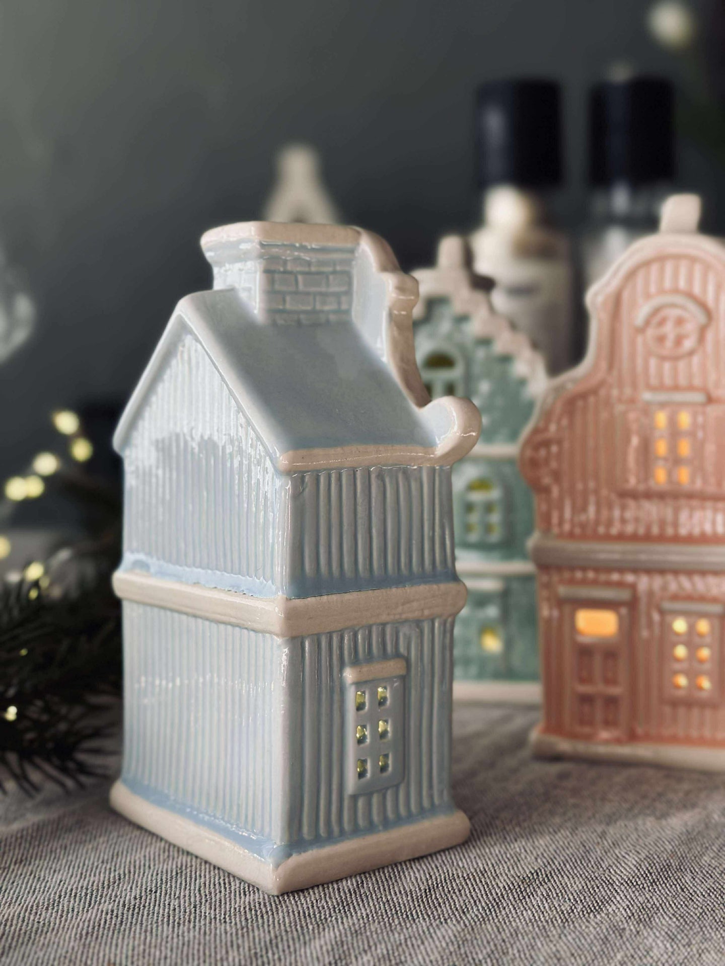 Lichthaus mit LED - Pastel Color MIX