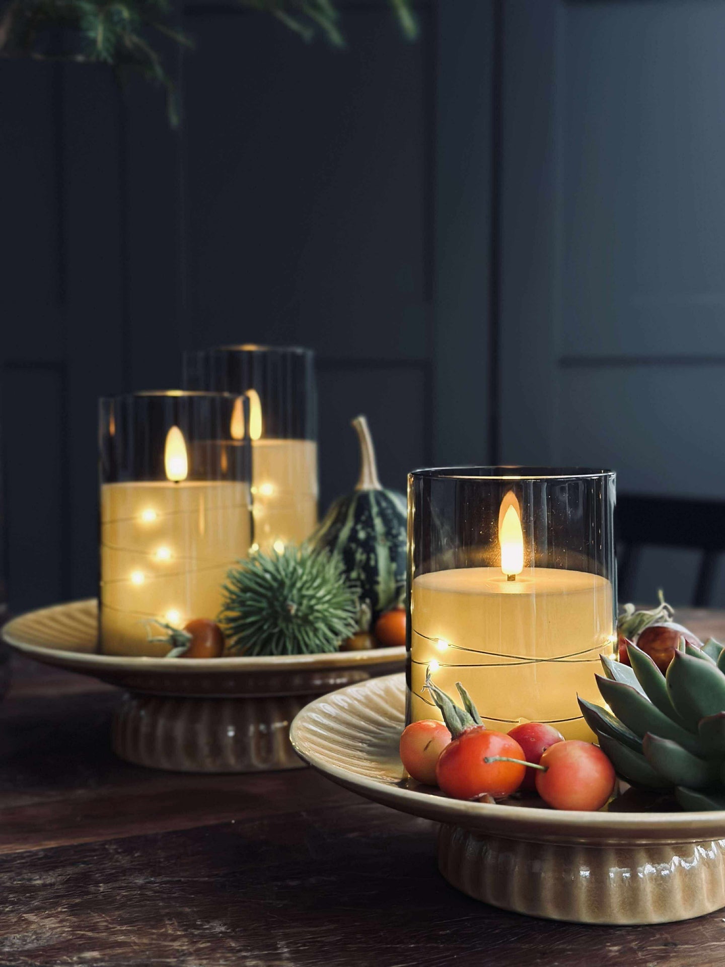 LED-Licht ALMA 3 Stk. mit Fernbedienung
