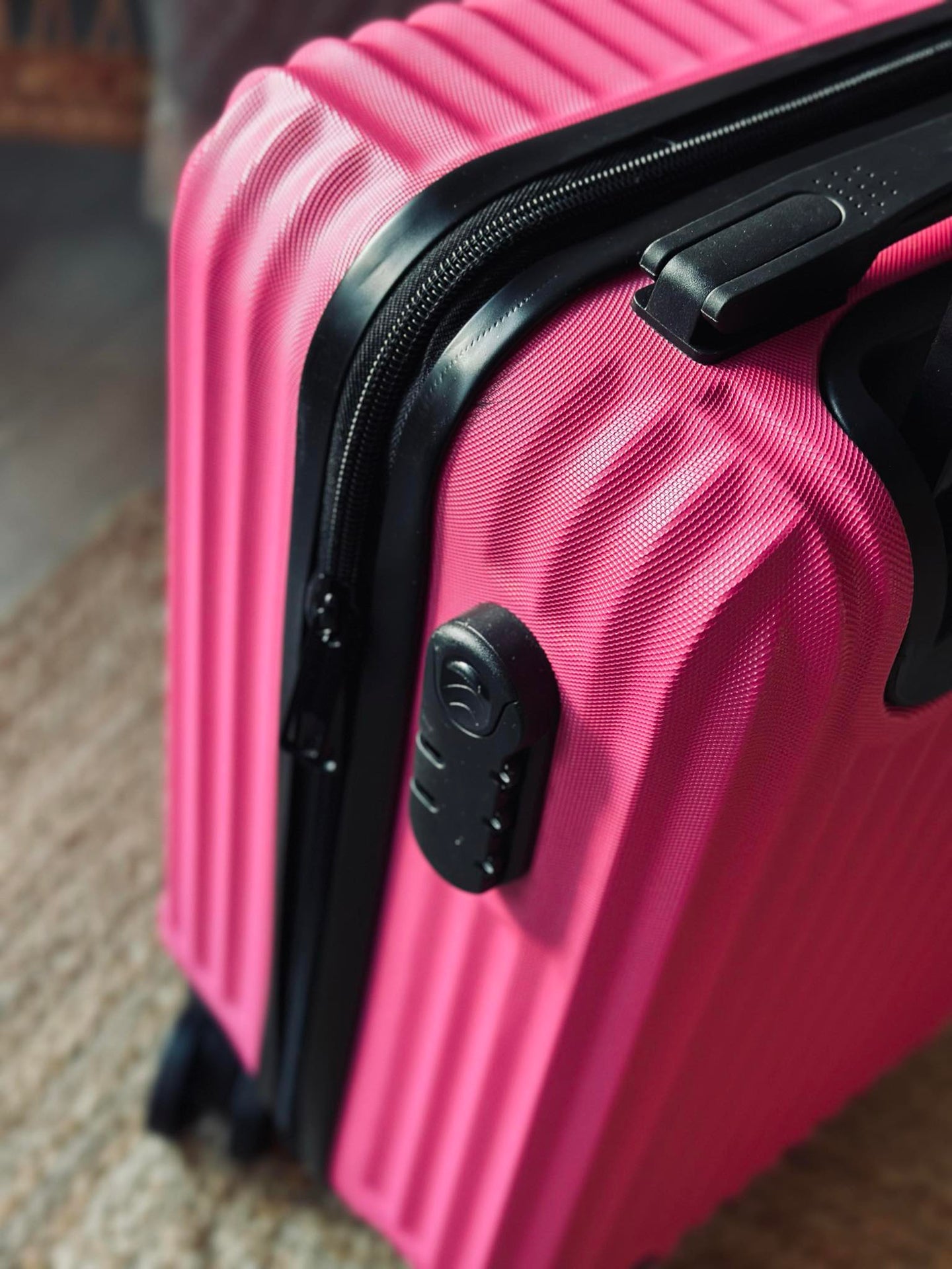 Trolley-Koffer - Magenta-Pink