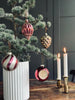 Christbaumkugeln aus Glas - Packung mit 4 Stk