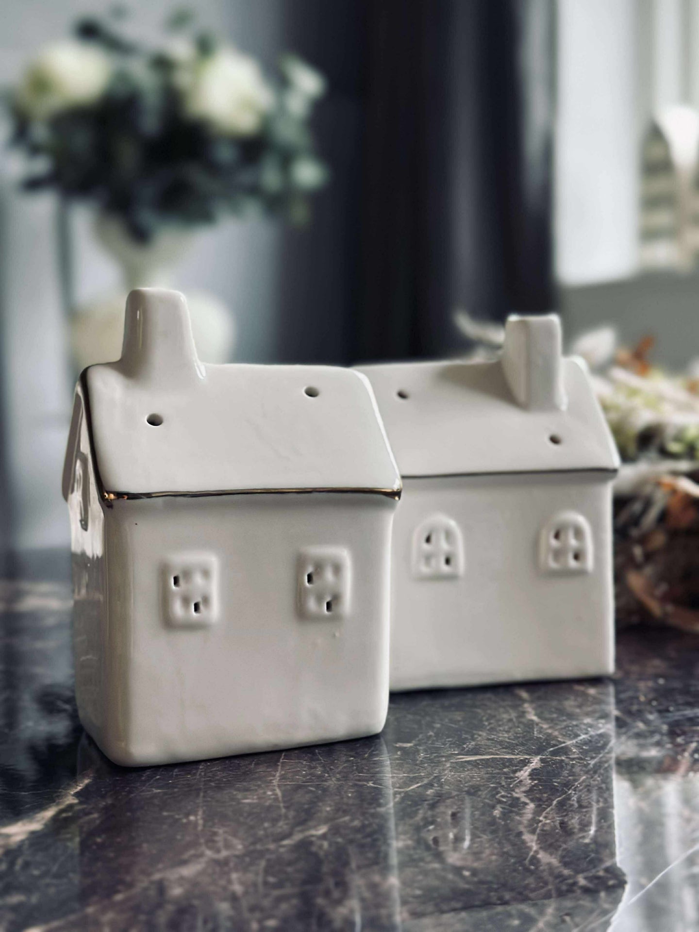 Lichthaus mit LED-Licht - WHITE MIX
