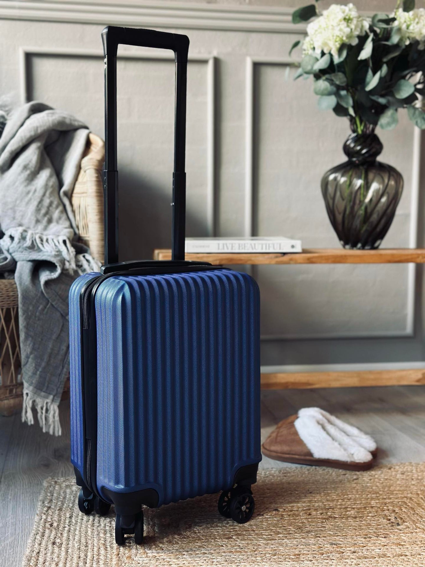 Trolley-Koffer - Blau