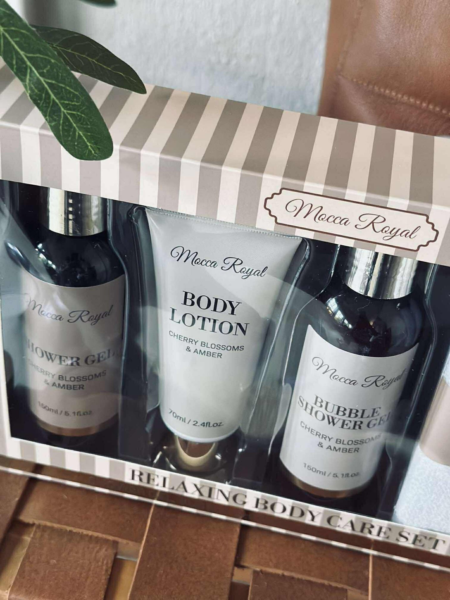 Geschenkset , Badset mit 5 Teilen - MIX