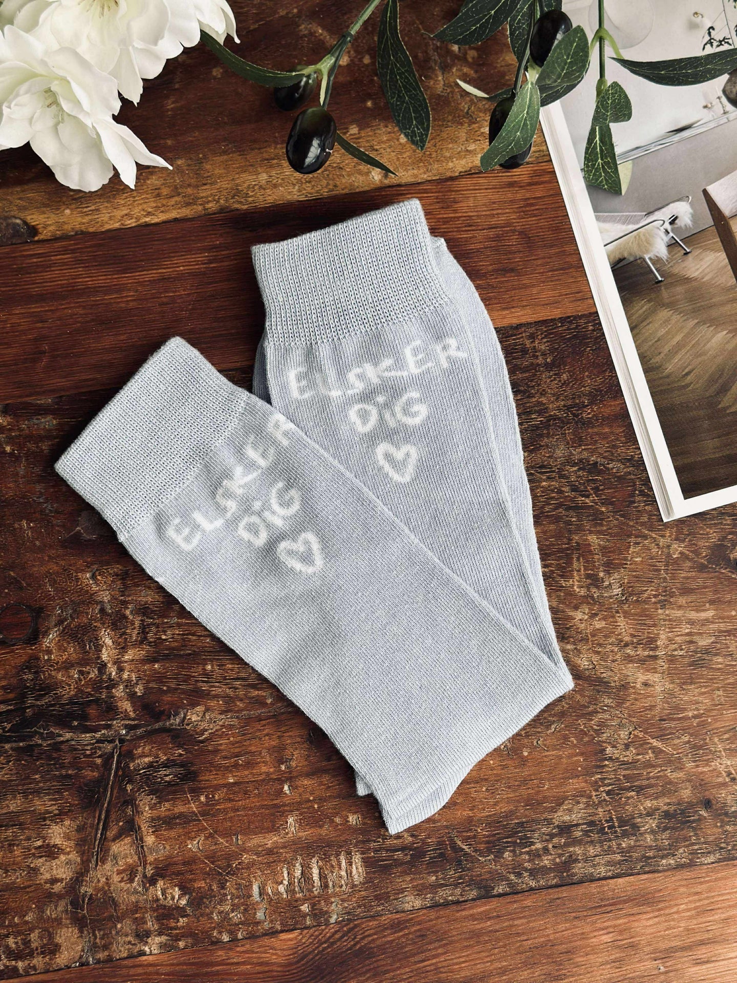 Blaue Socken - Gr. 42-46