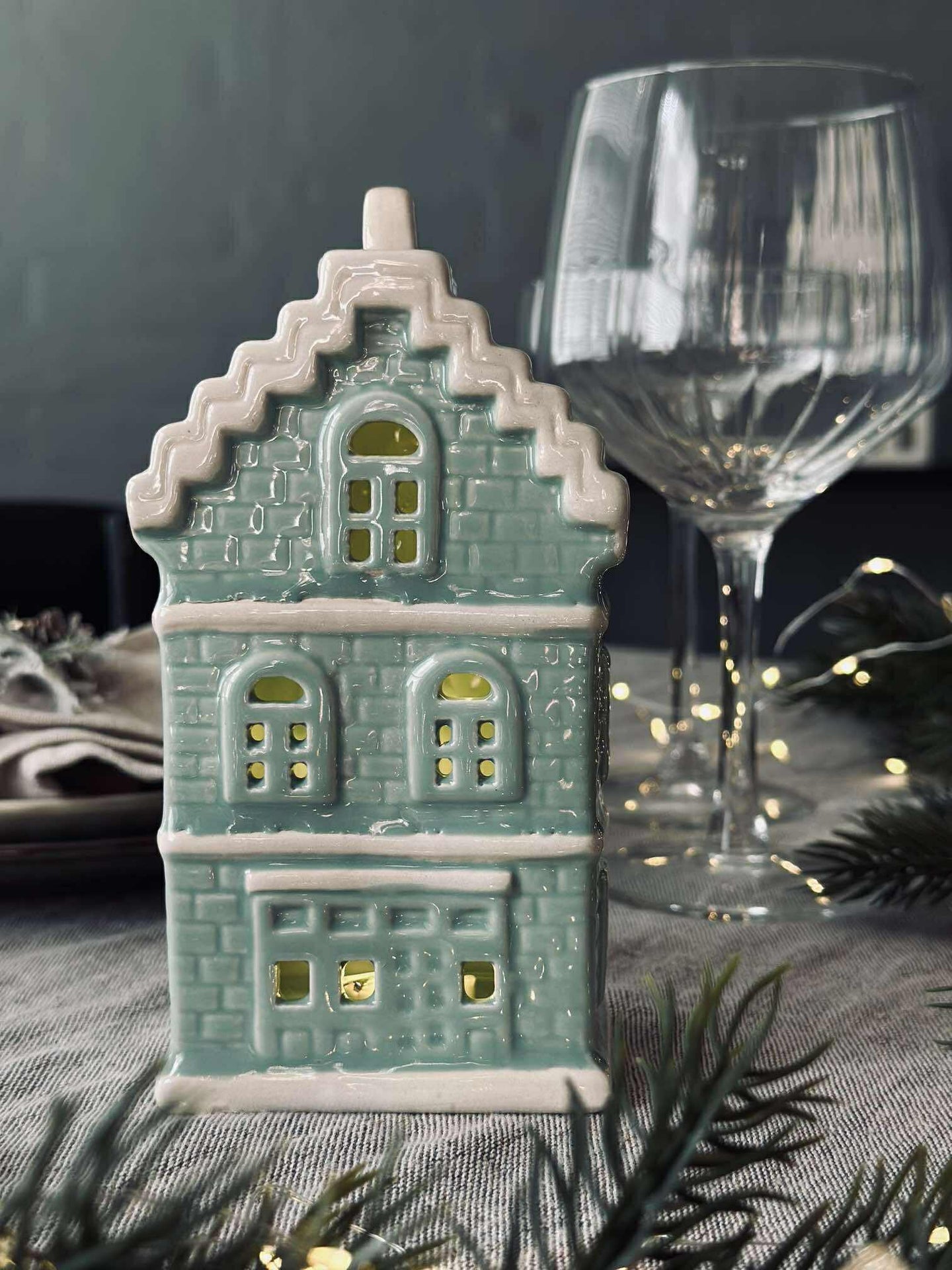 Lichthaus mit LED - Pastel Color MIX