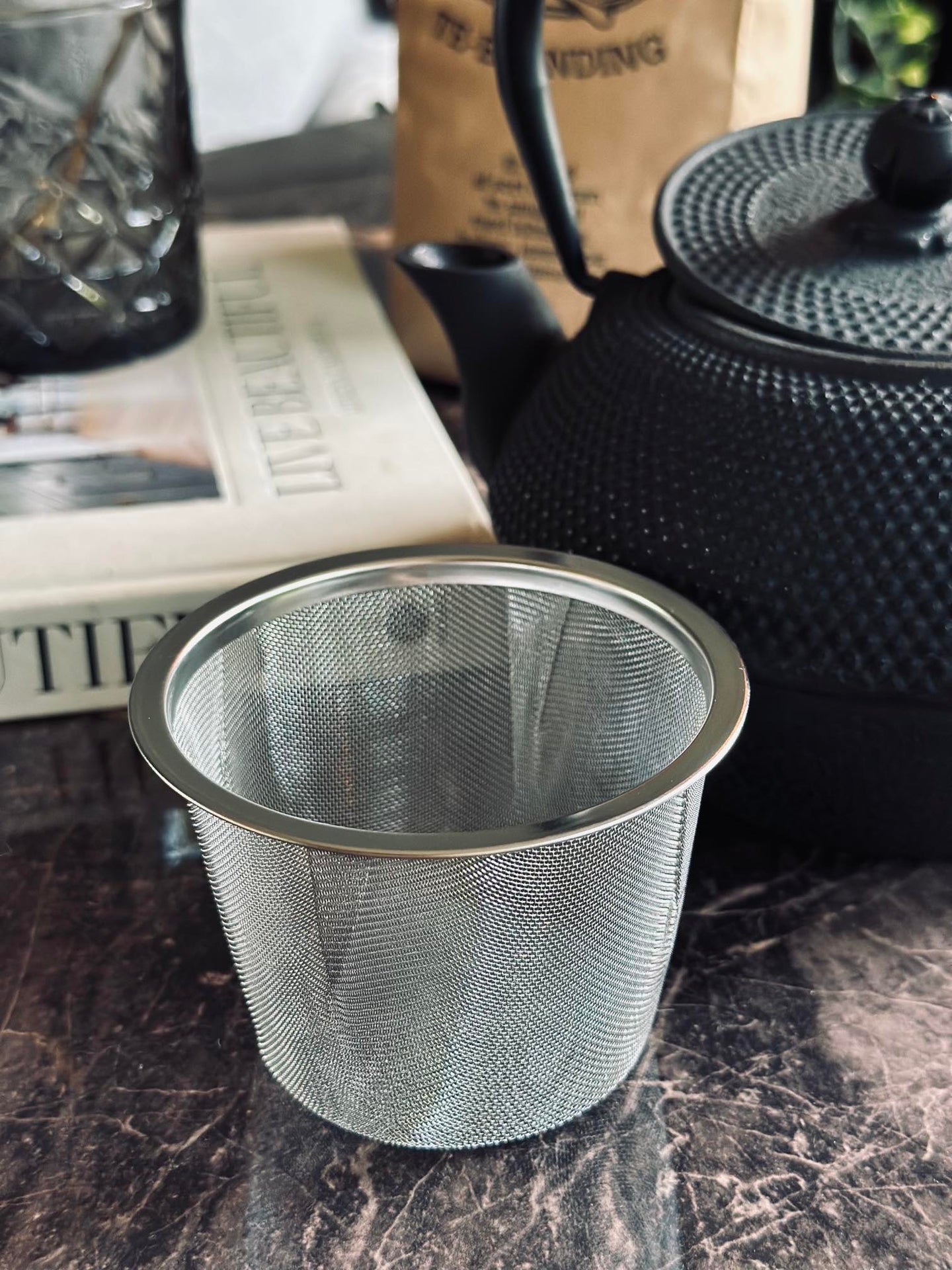 Teekanne aus Gusseisen - 1200 ml.