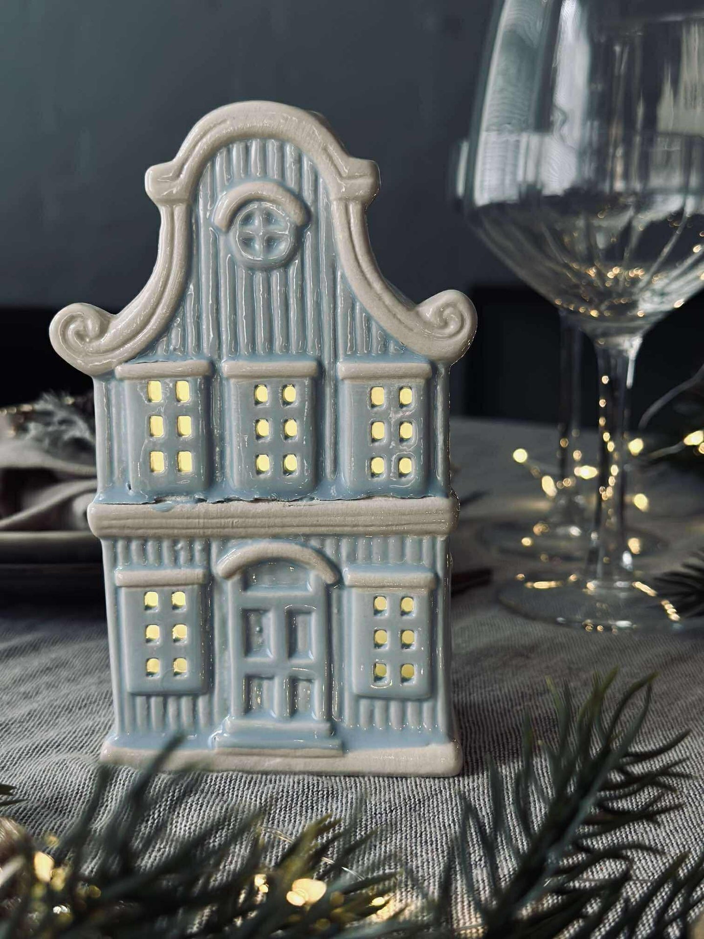 Lichthaus mit LED - Pastel Color MIX