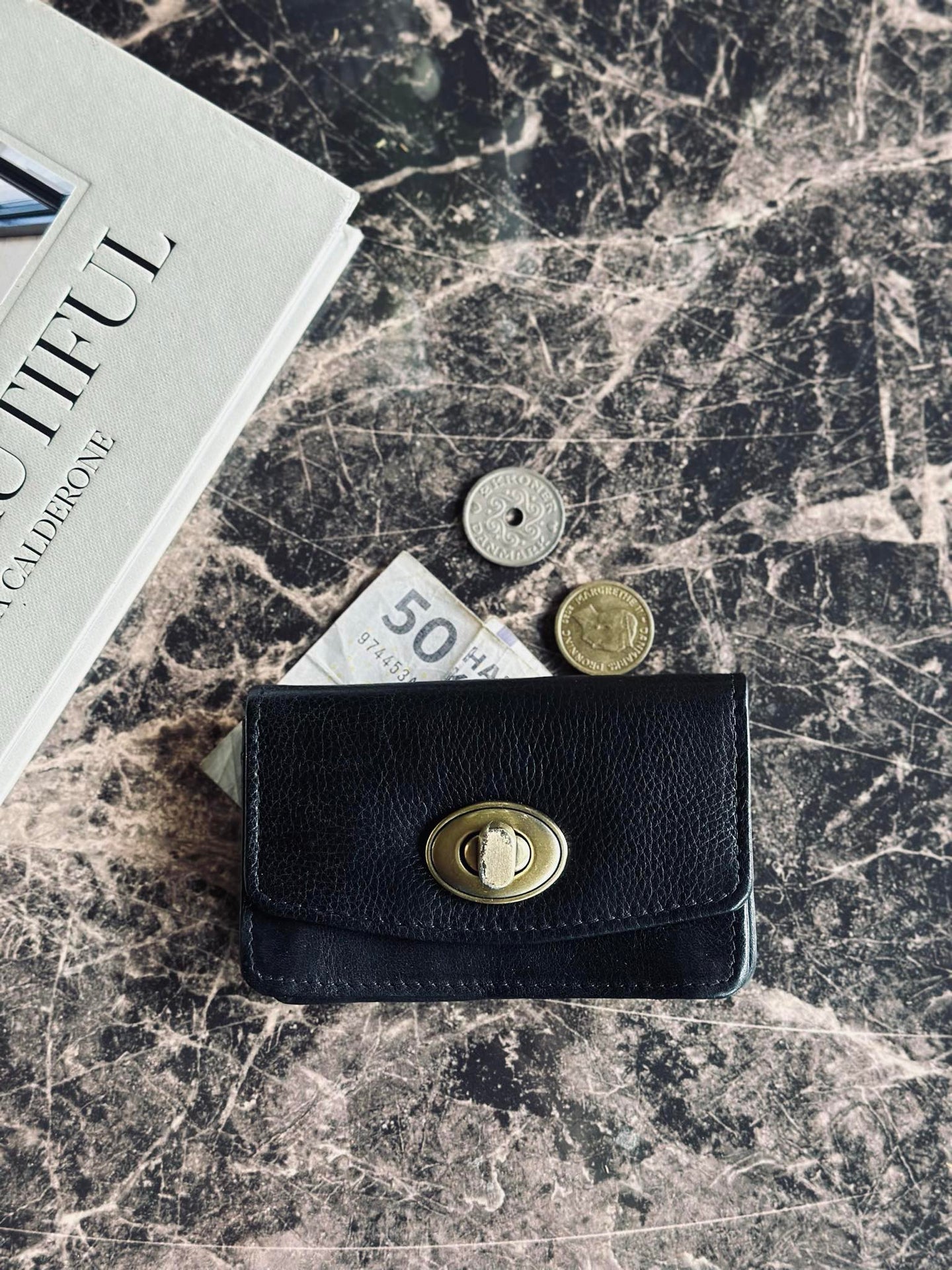 Geldbörse Moa Small Schwarz