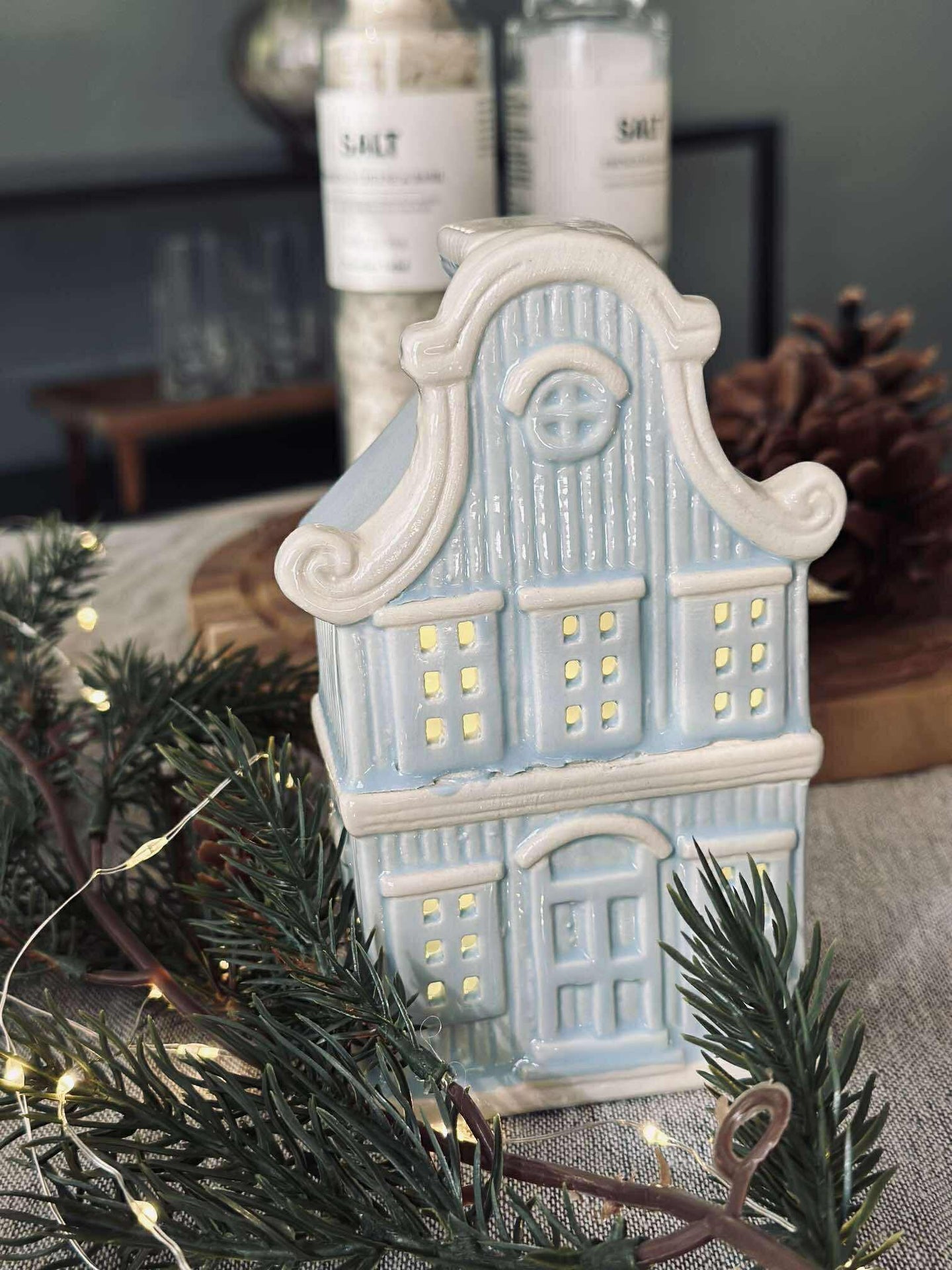 Lichthaus mit LED - Pastel Color MIX