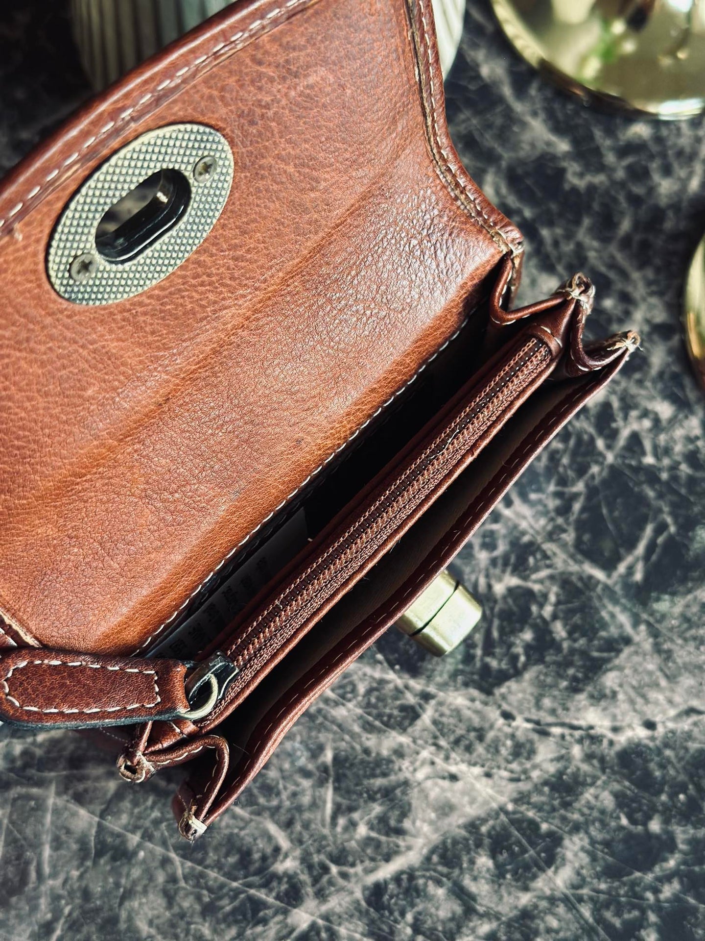 Geldbörse Moa Small Cognac