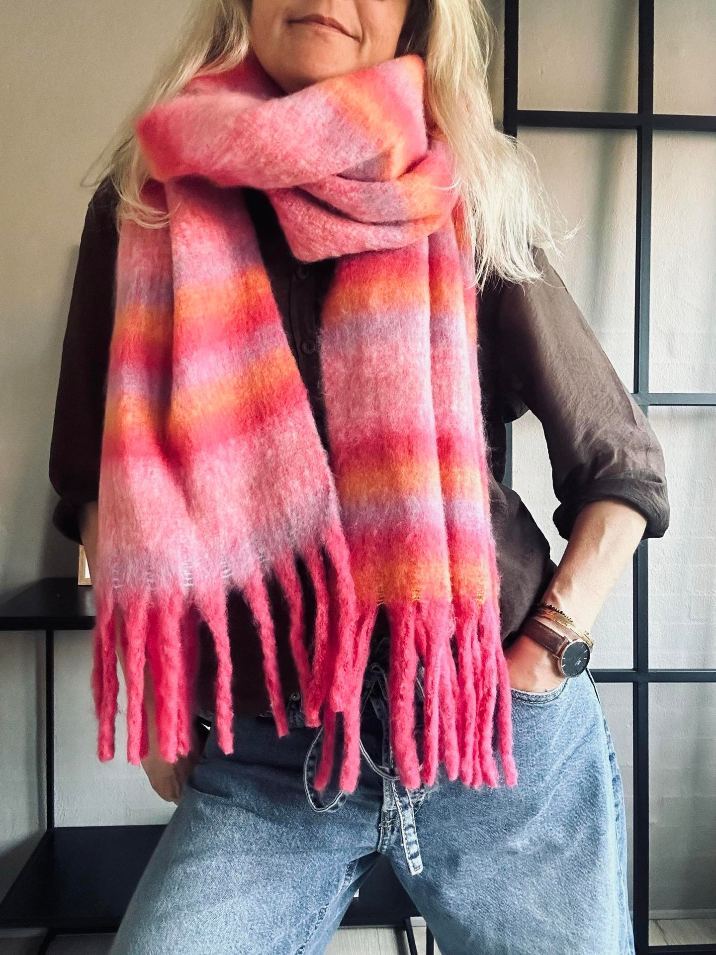 Schal Ninna - Pink