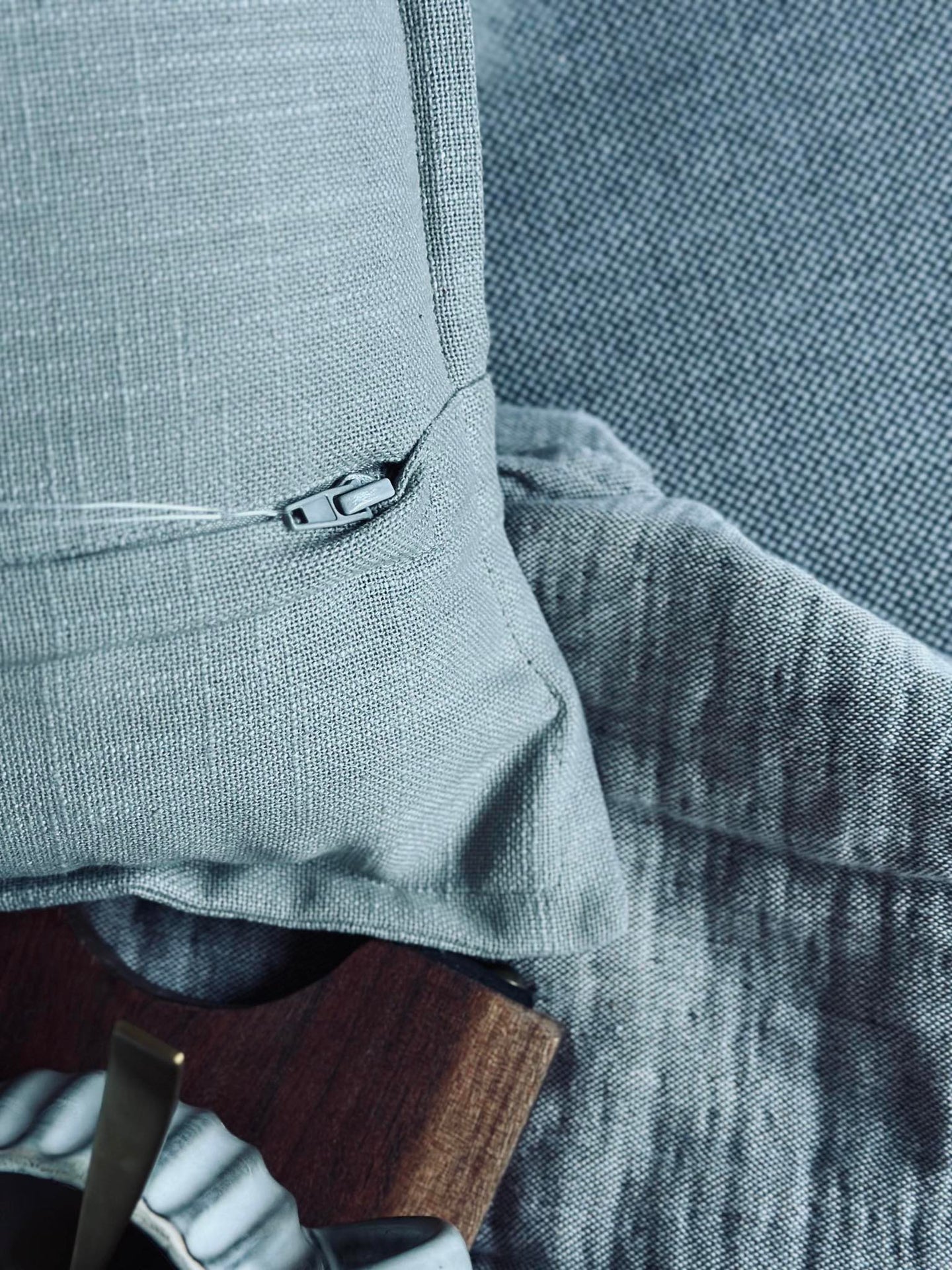 Kissenbezug 45x45 - Dusty green