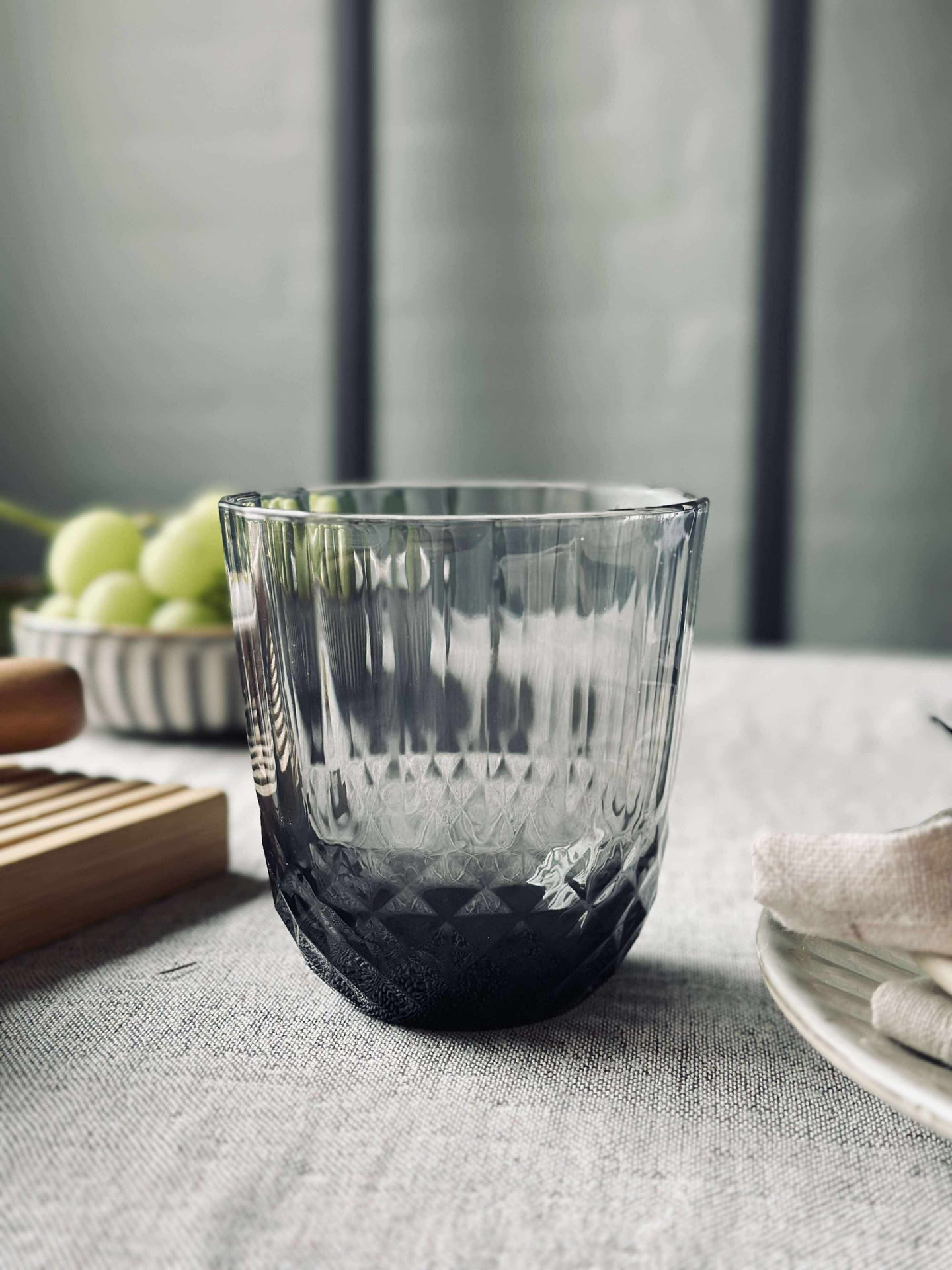 Wasserglas Sanna grey