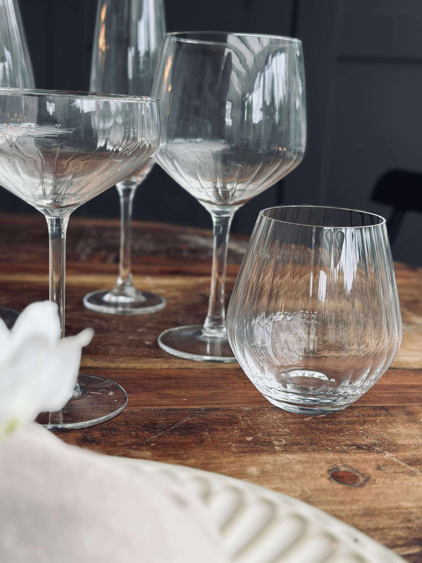 Wassergläser CRYSTAL - Set mit 4 Stk.