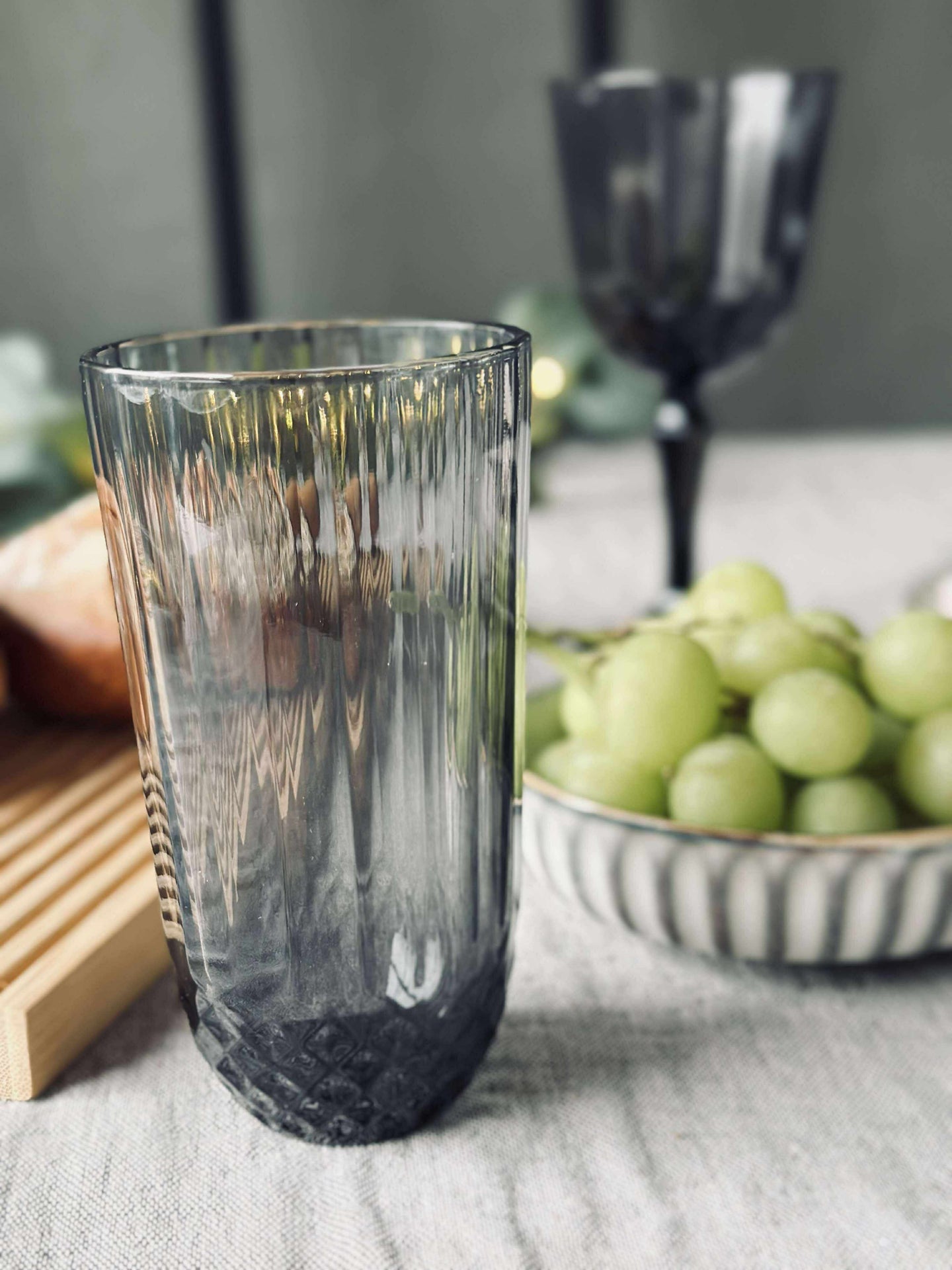 Wasserglas Sanna grey 345 ml.