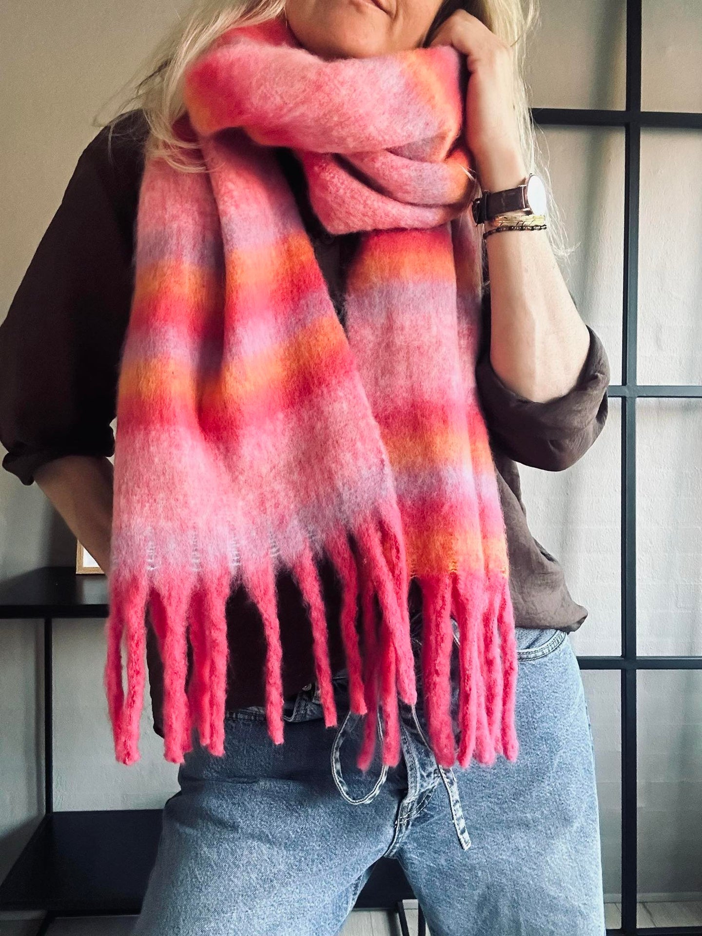 Schal Ninna - Pink