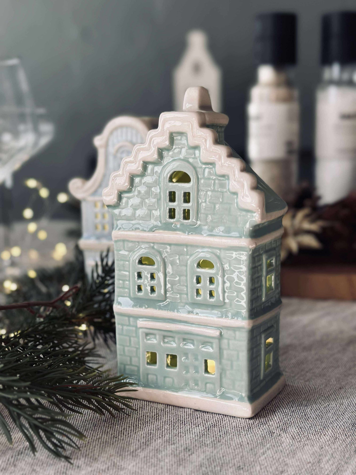 Lichthaus mit LED - Pastel Color MIX