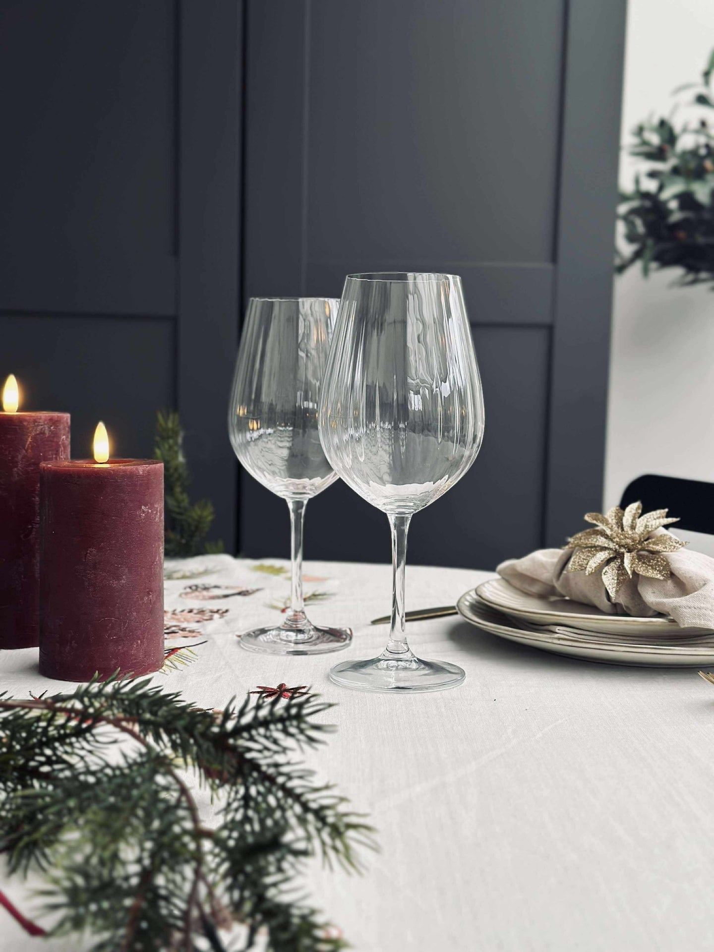 Weingläser Rotwein CRYSTAL - Set mit 4 Stk.