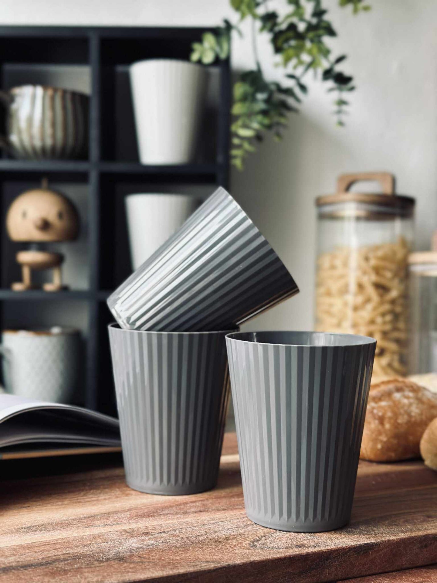 Tasse Norma stone grey - 3 Stk.