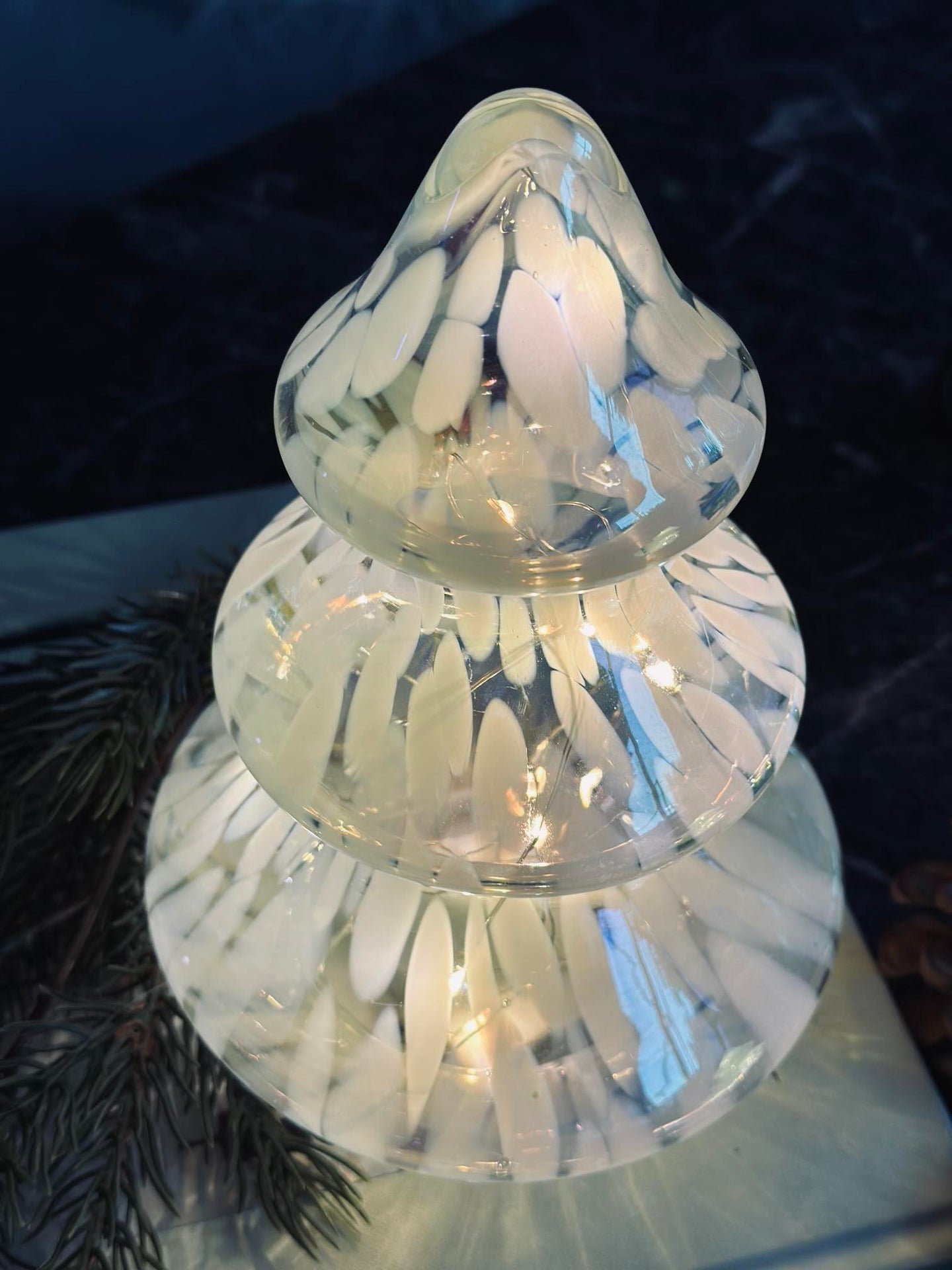 Weihnachtsbaum mit LED-Licht