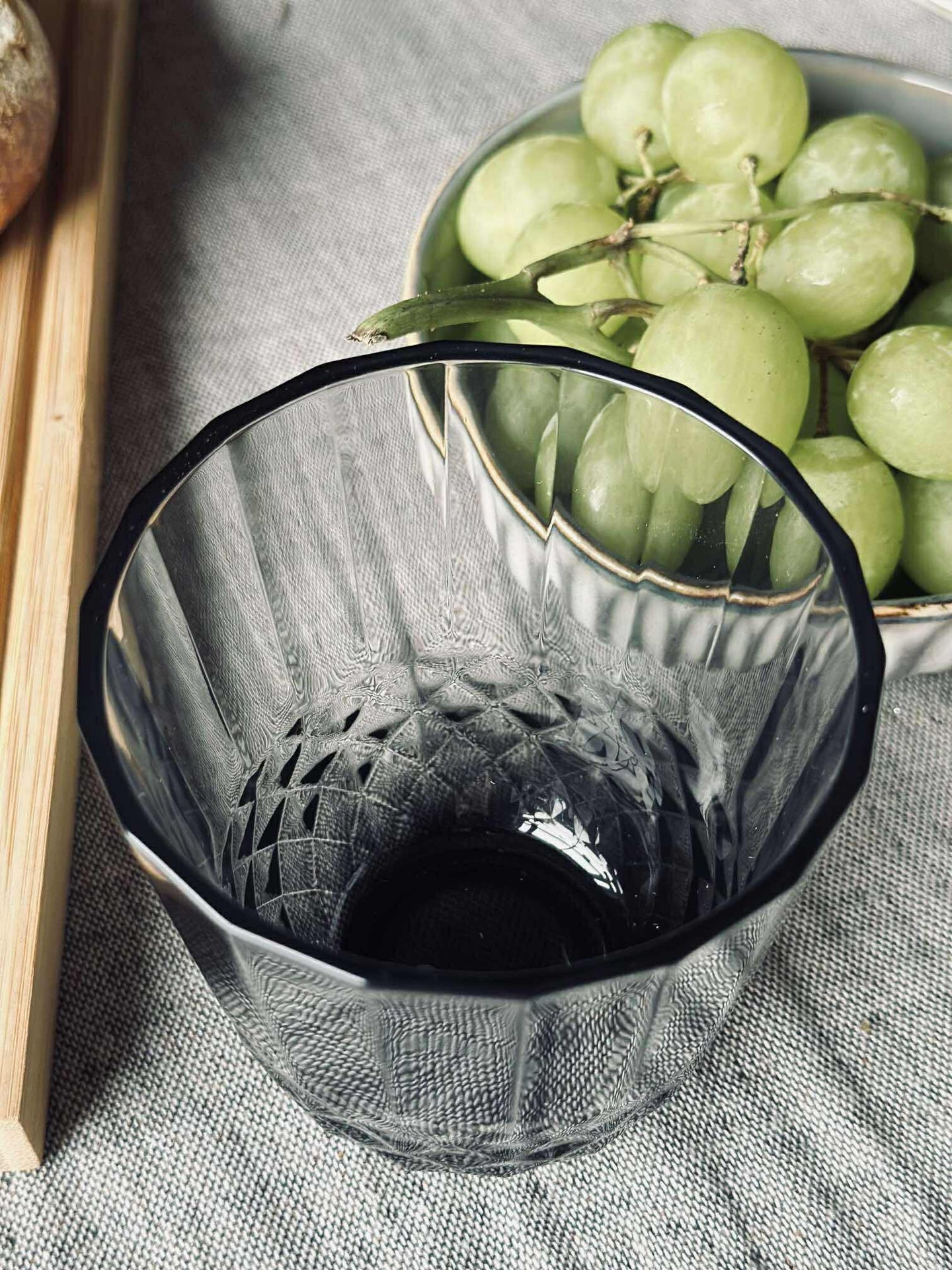 Wasserglas Sanna grey 345 ml.