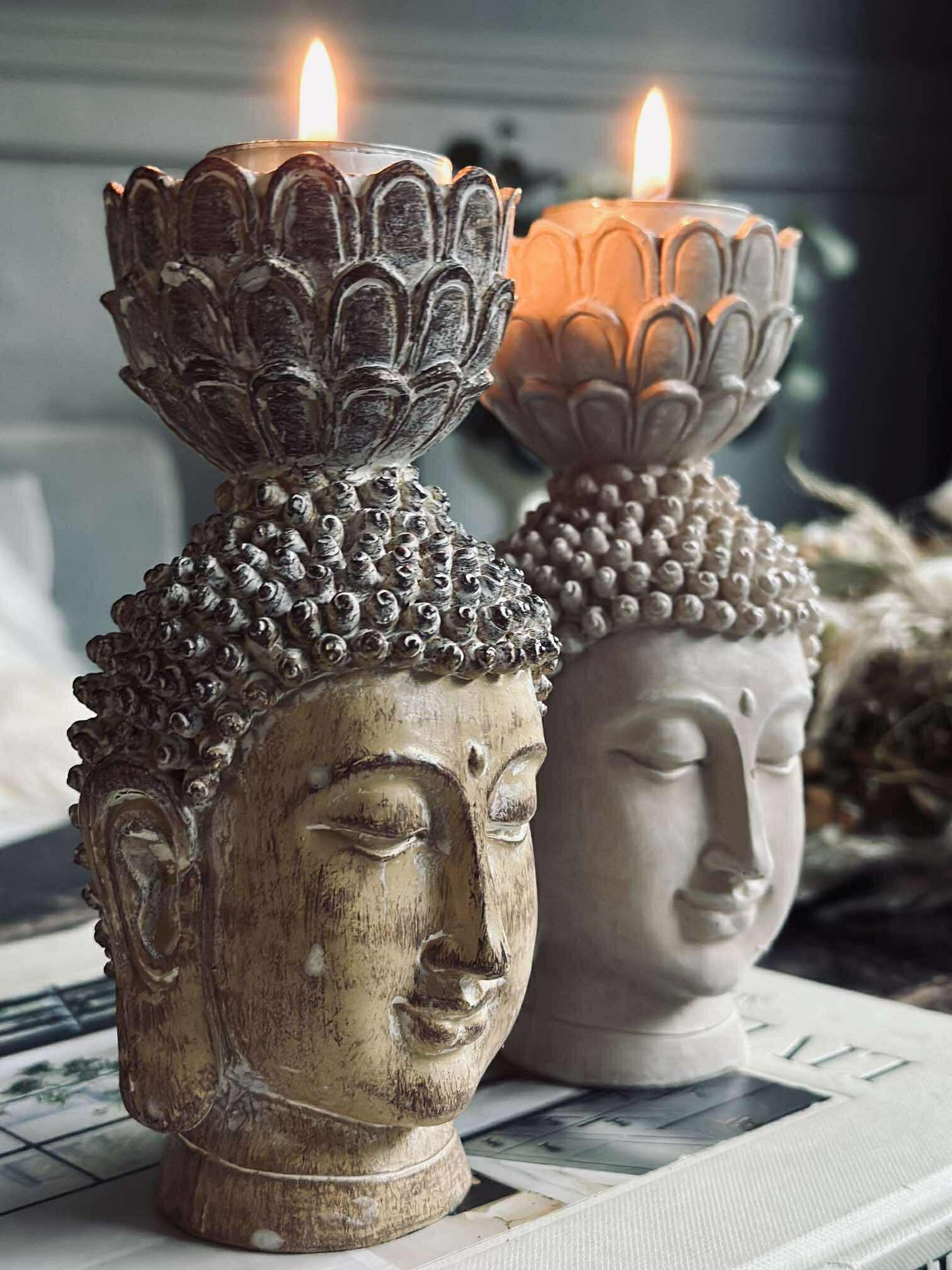Teelichthalter Buddha klein - MIX
