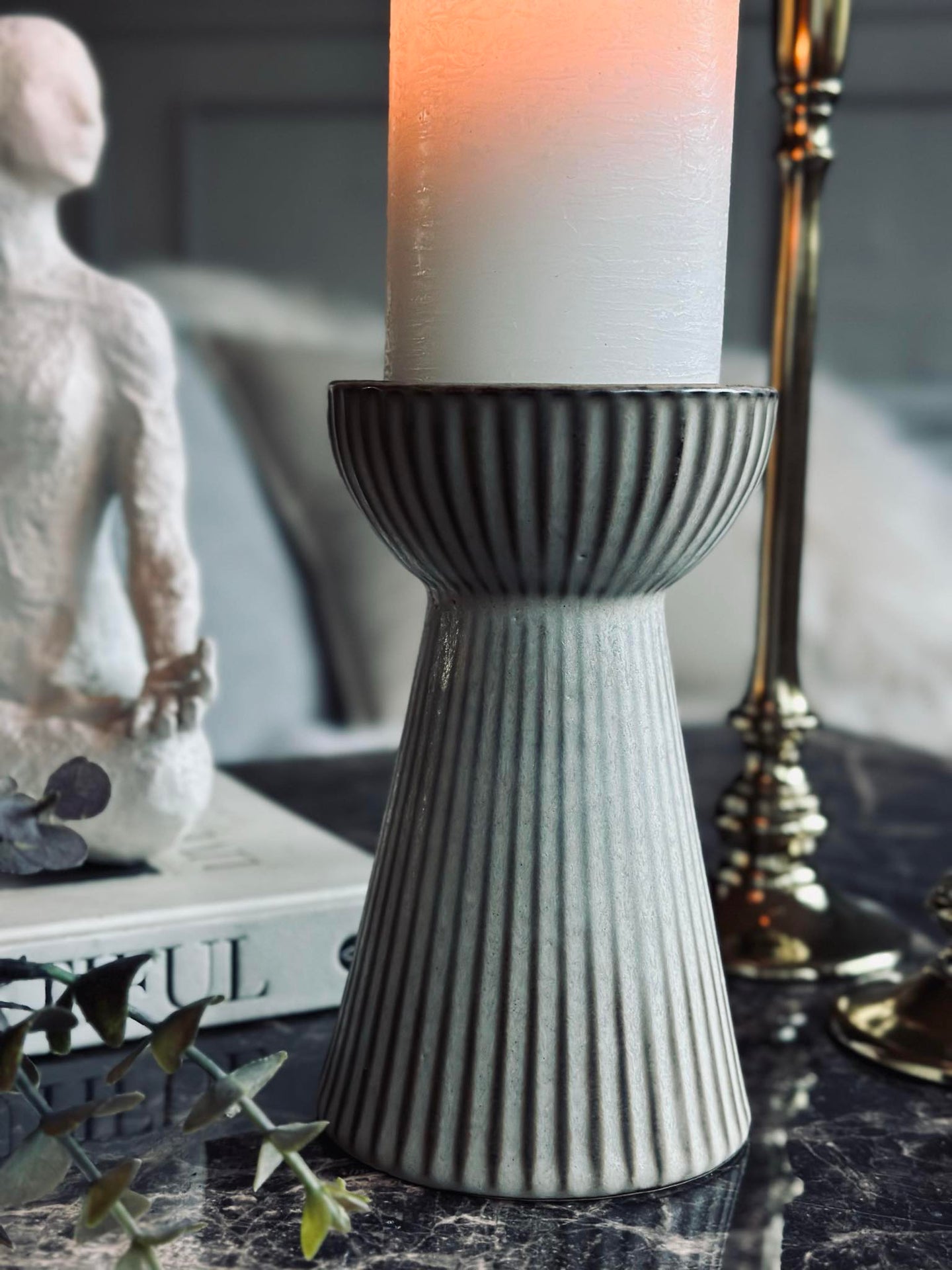 Hyazinthenvase VIGA - Matt braun