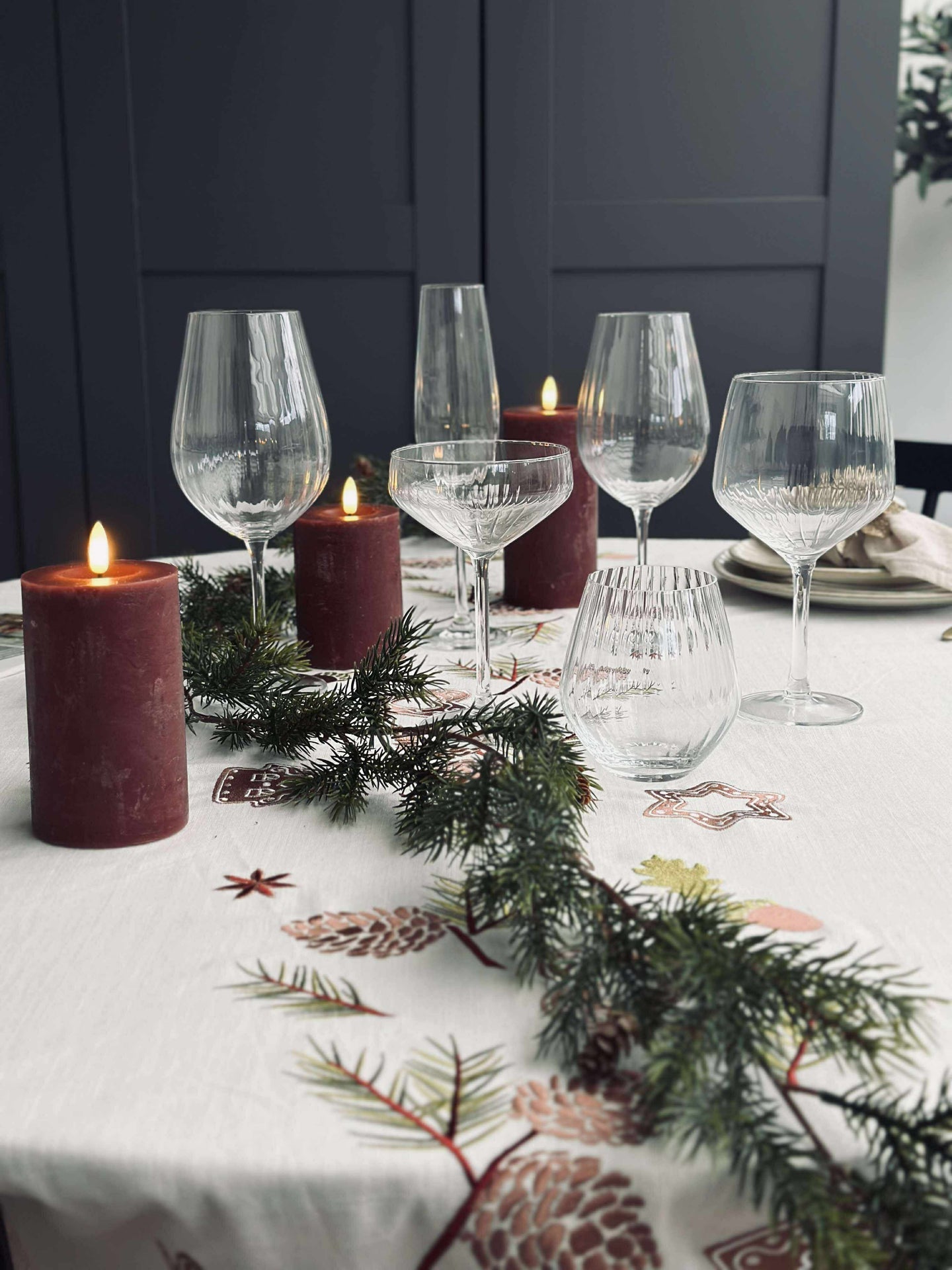 Weingläser Rotwein CRYSTAL - Set mit 4 Stk.