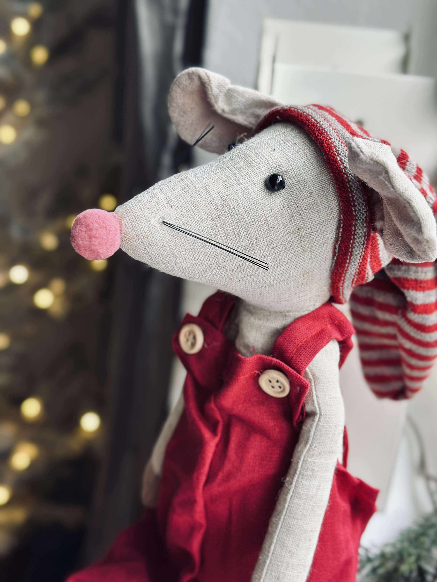 Weihnachtsmaus 70 cm