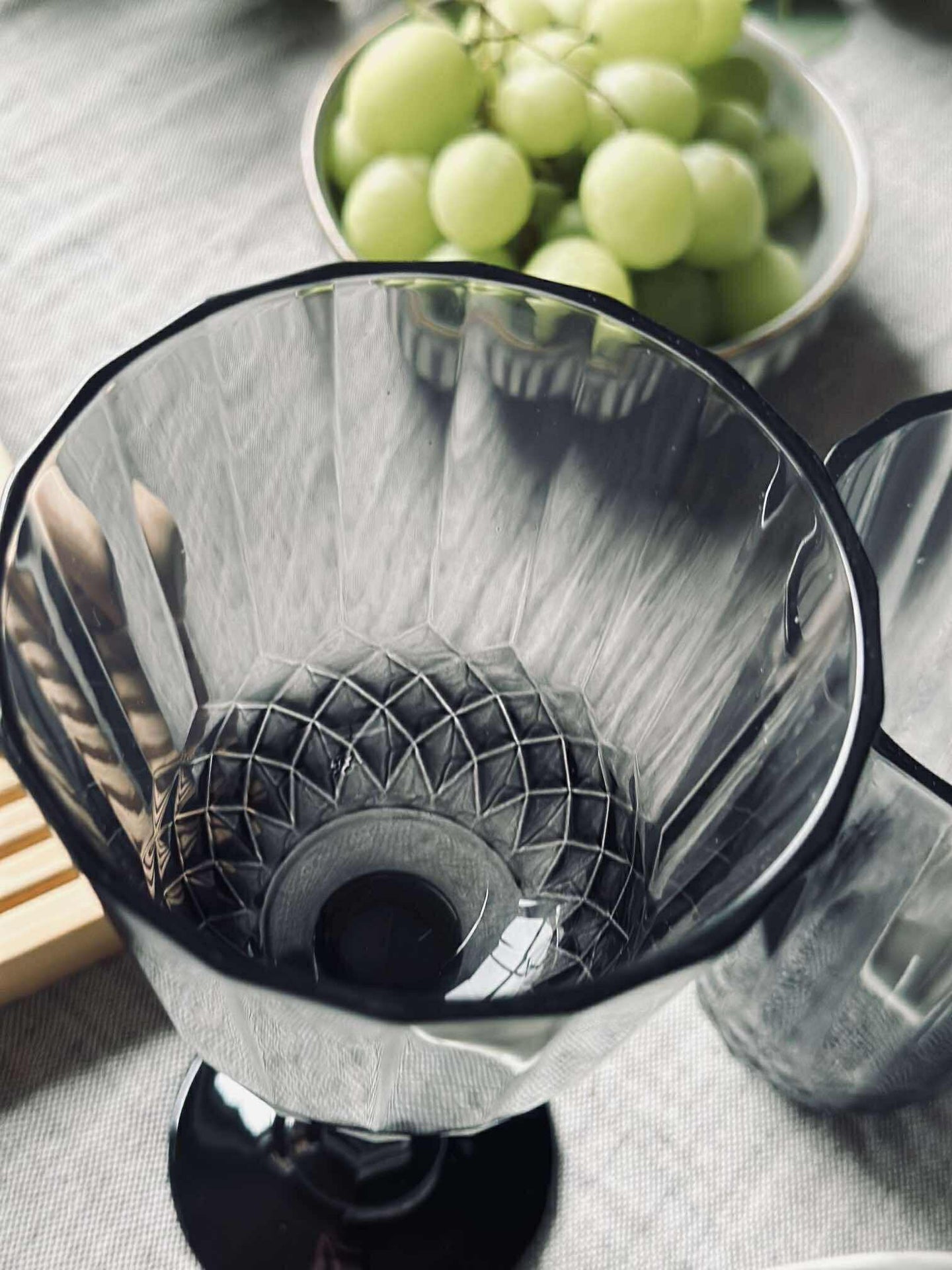Weinglas Sanna grey