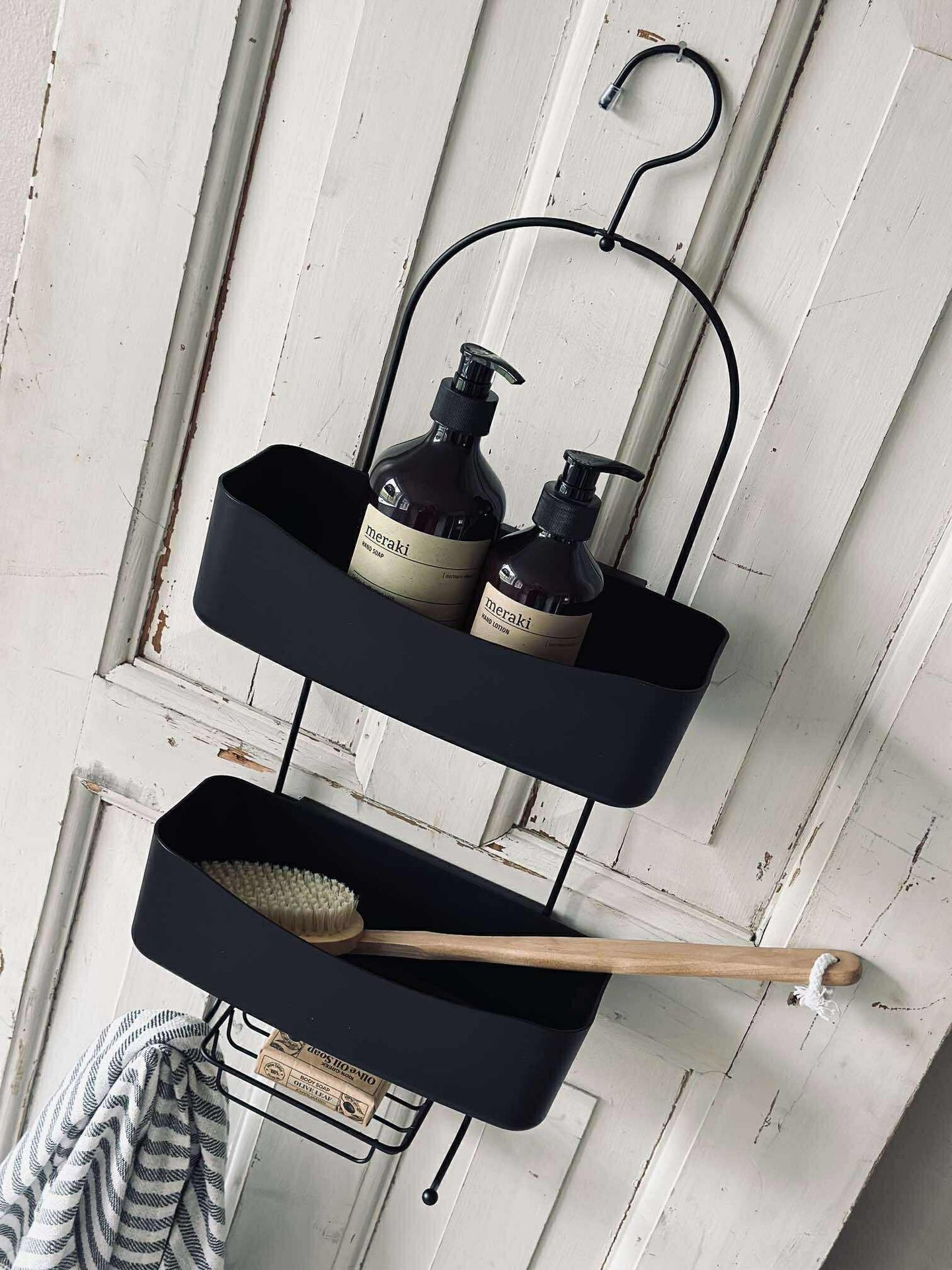 Badezimmer-Aufbewahrung - Schwarz
