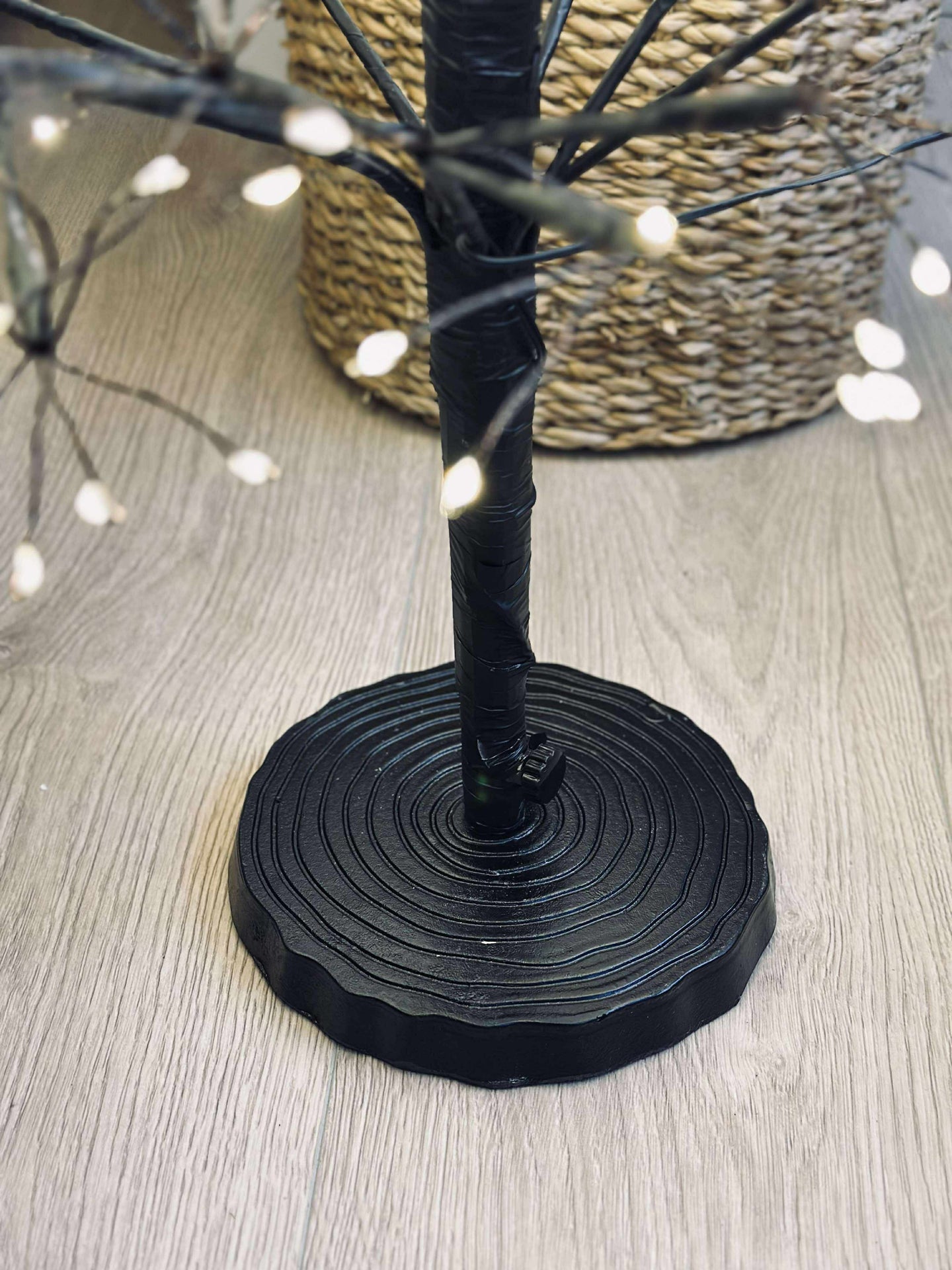Weihnachtsbaum mit 1600 LED-Lichtern - Schwarz