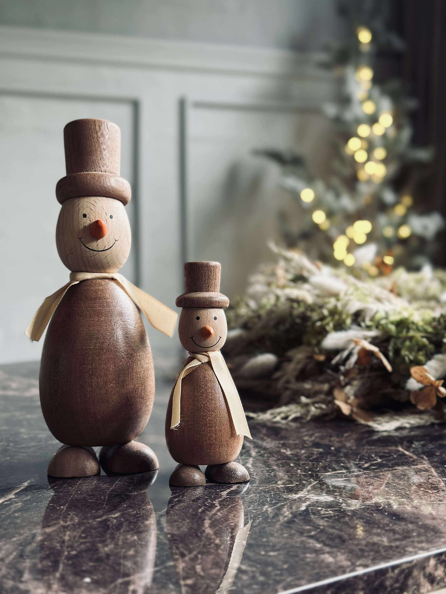 Schneemann - wood