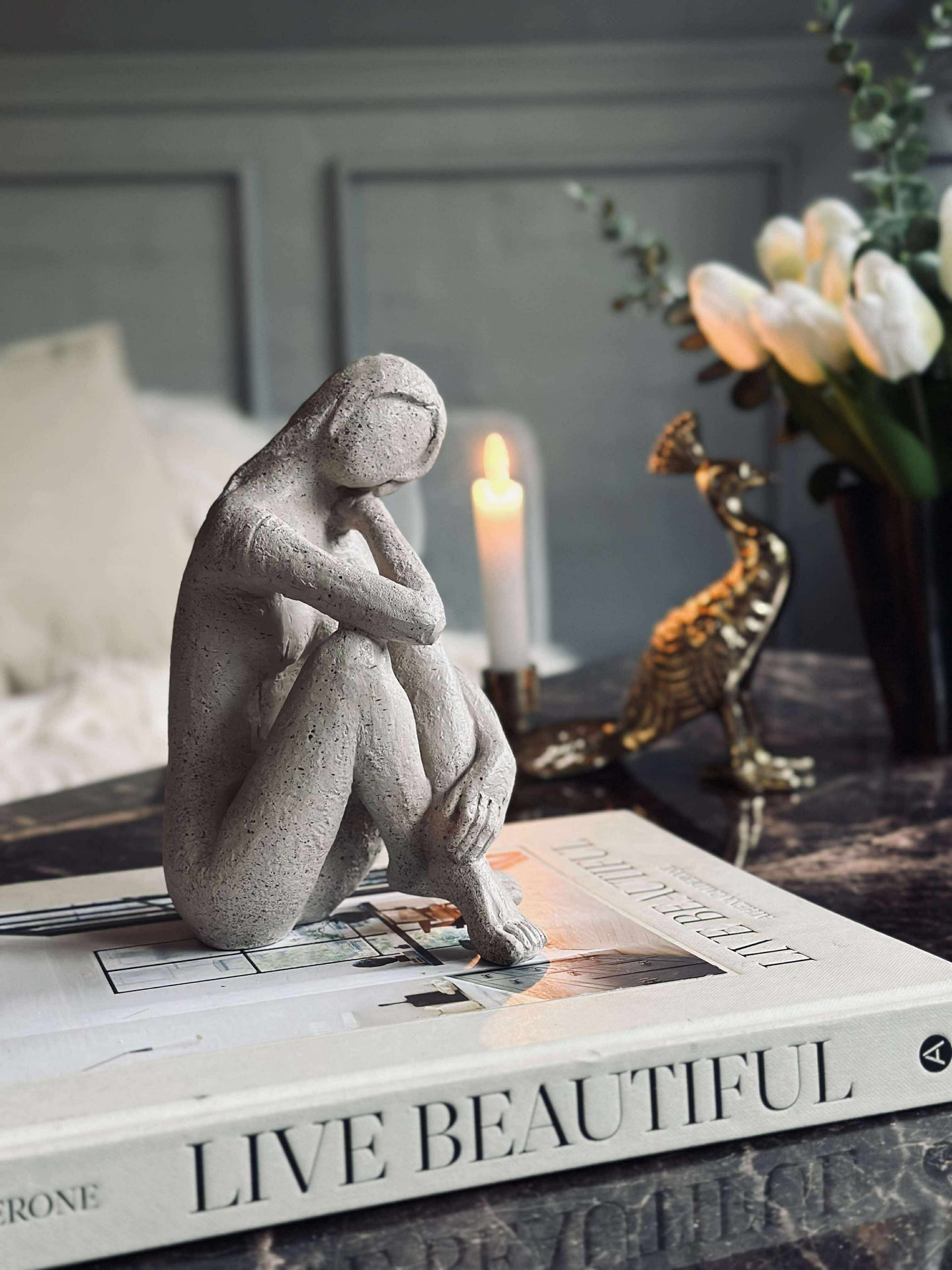 Figur - Beige-Mix