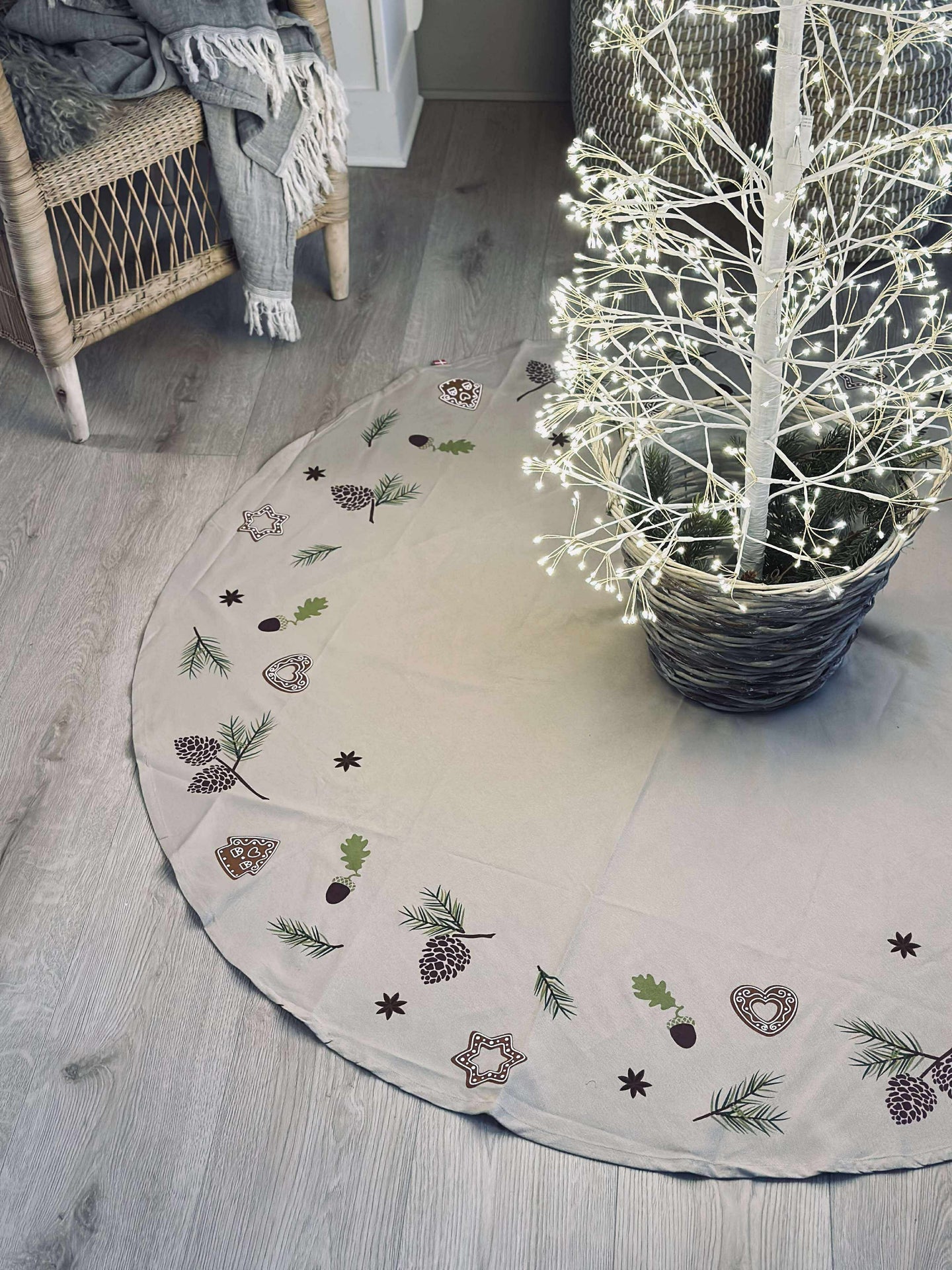 Weihnachtsbaumteppich Ø 140 cm