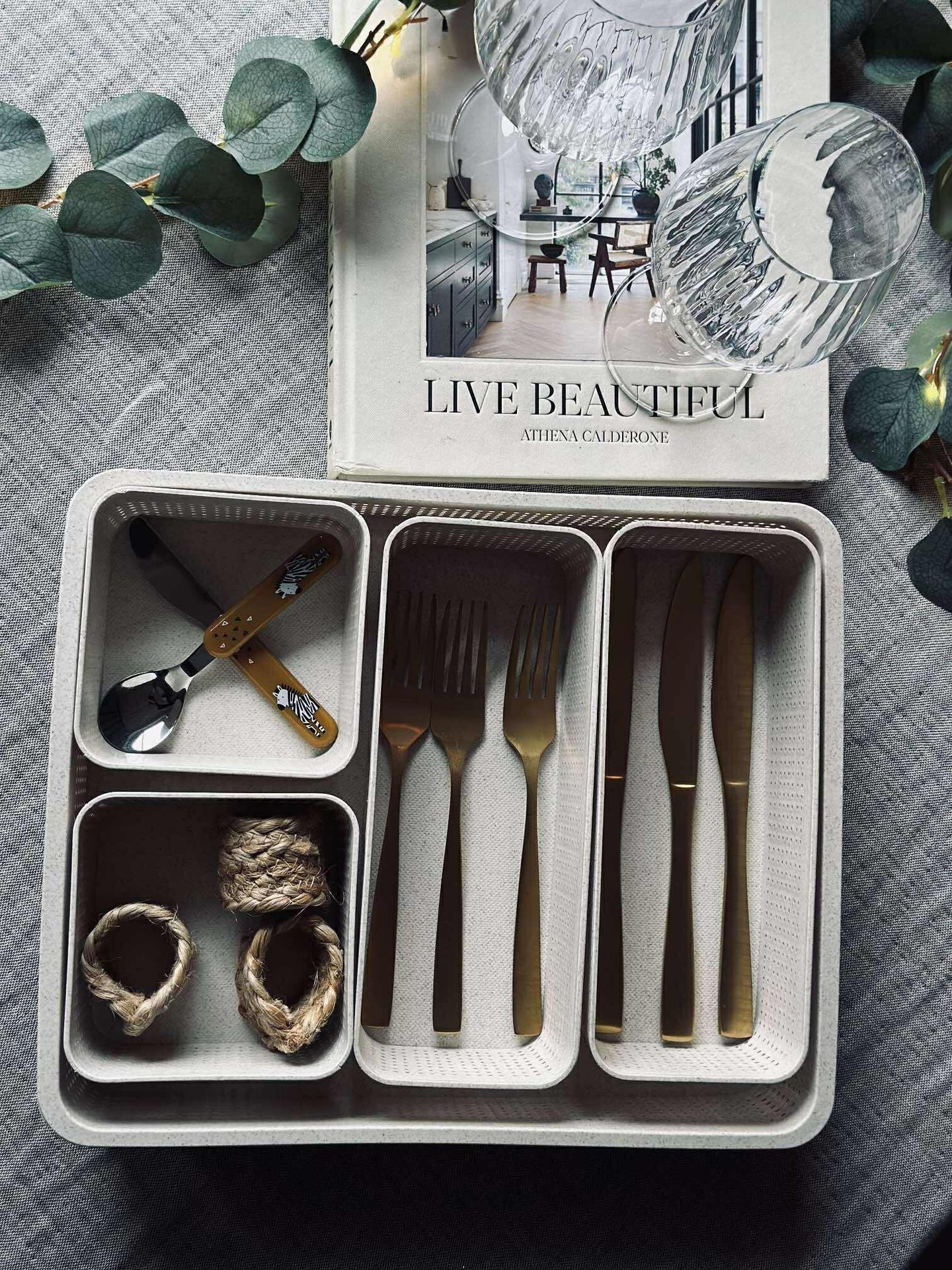 Makeup organiser Freja - Set mit 5 Teilen