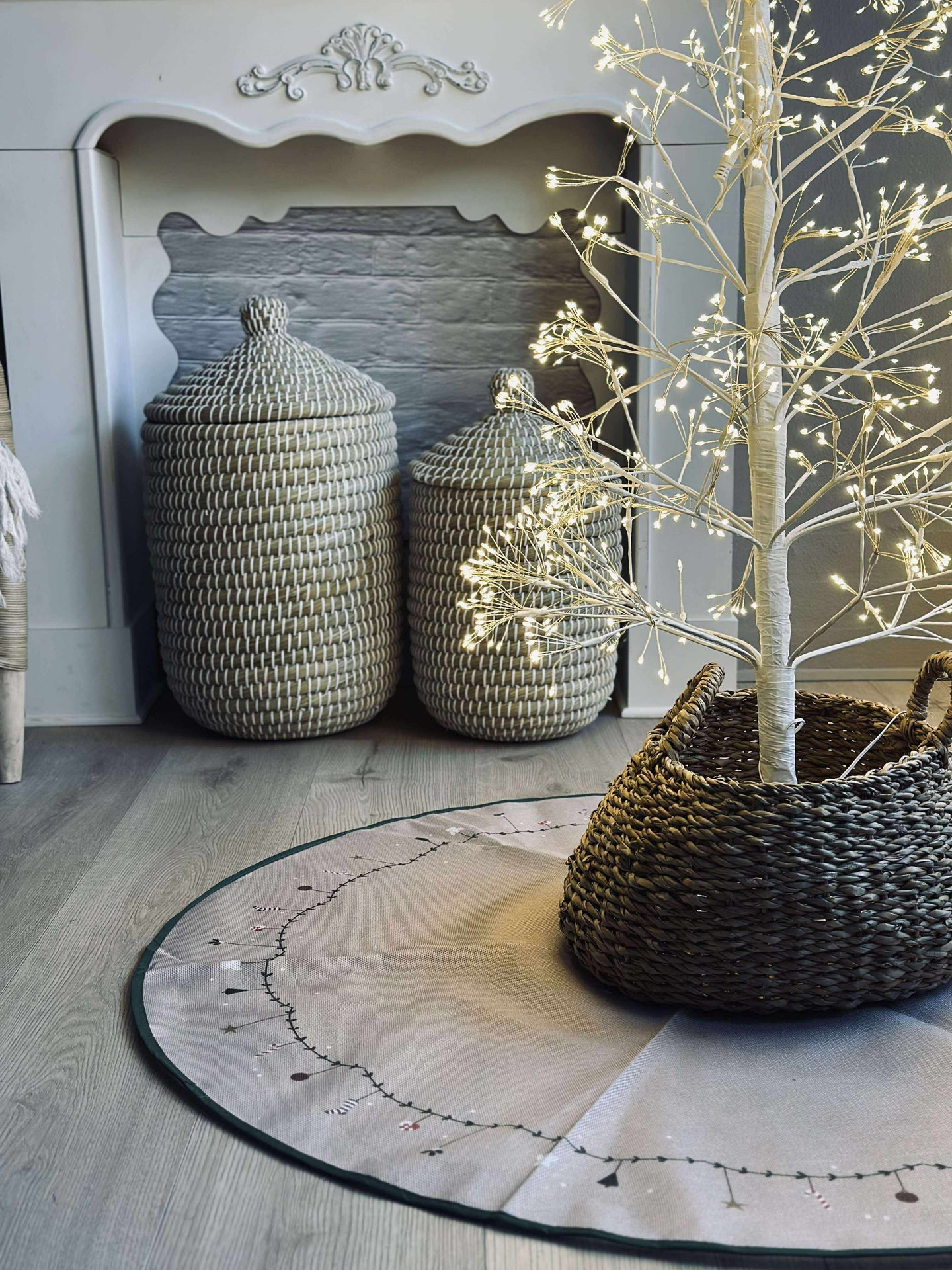 Weihnachtsbaumdecke 100 cm