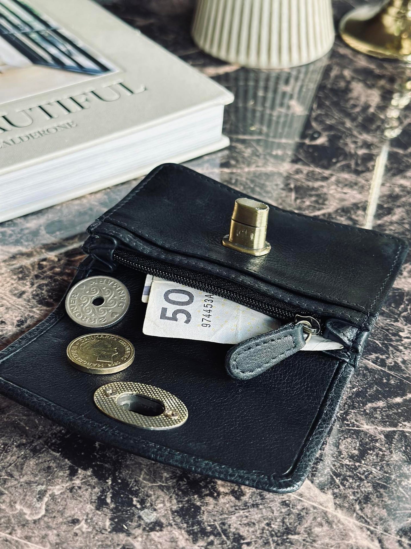 Geldbörse Moa Small Schwarz