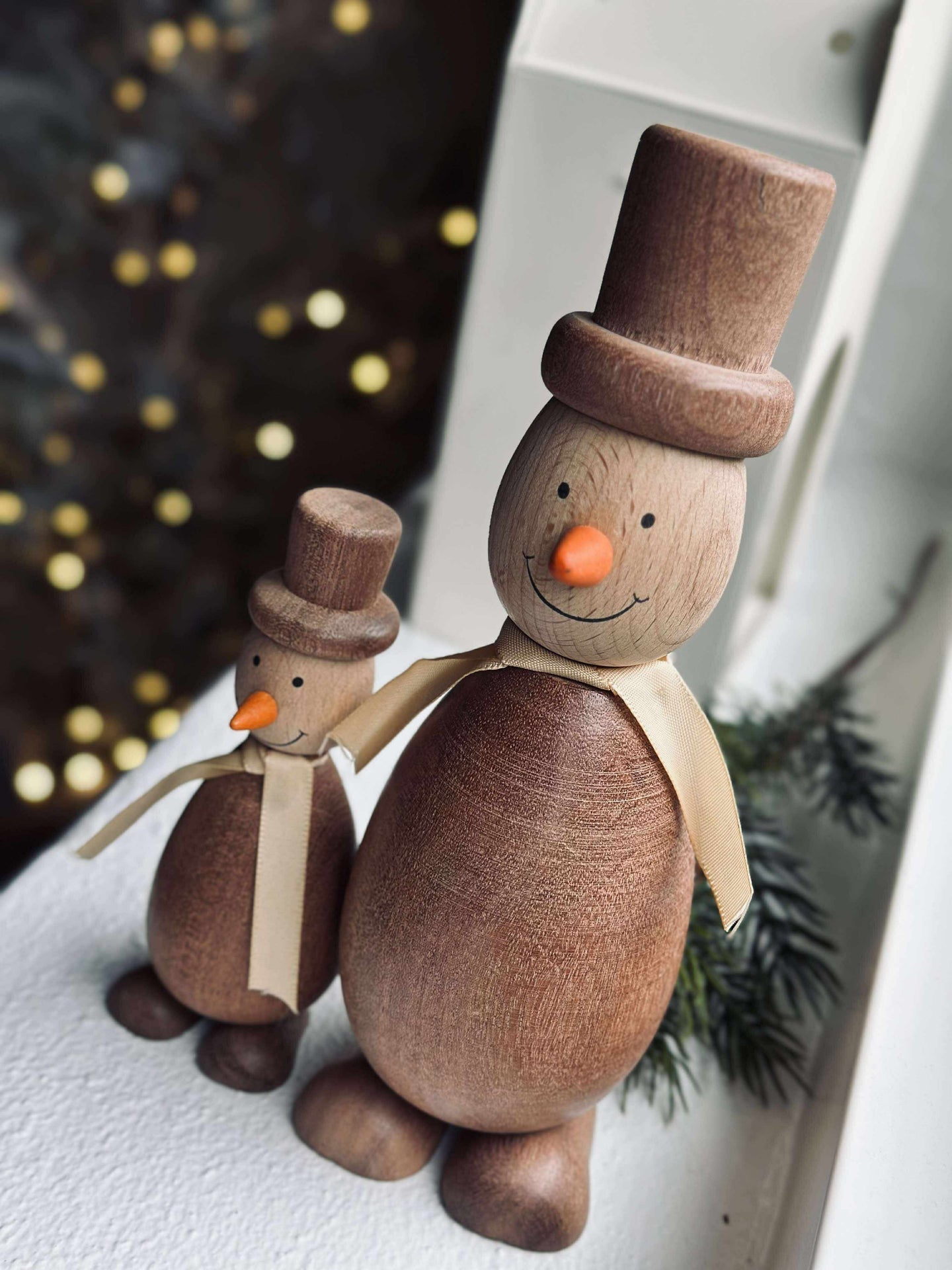 Schneemann - wood