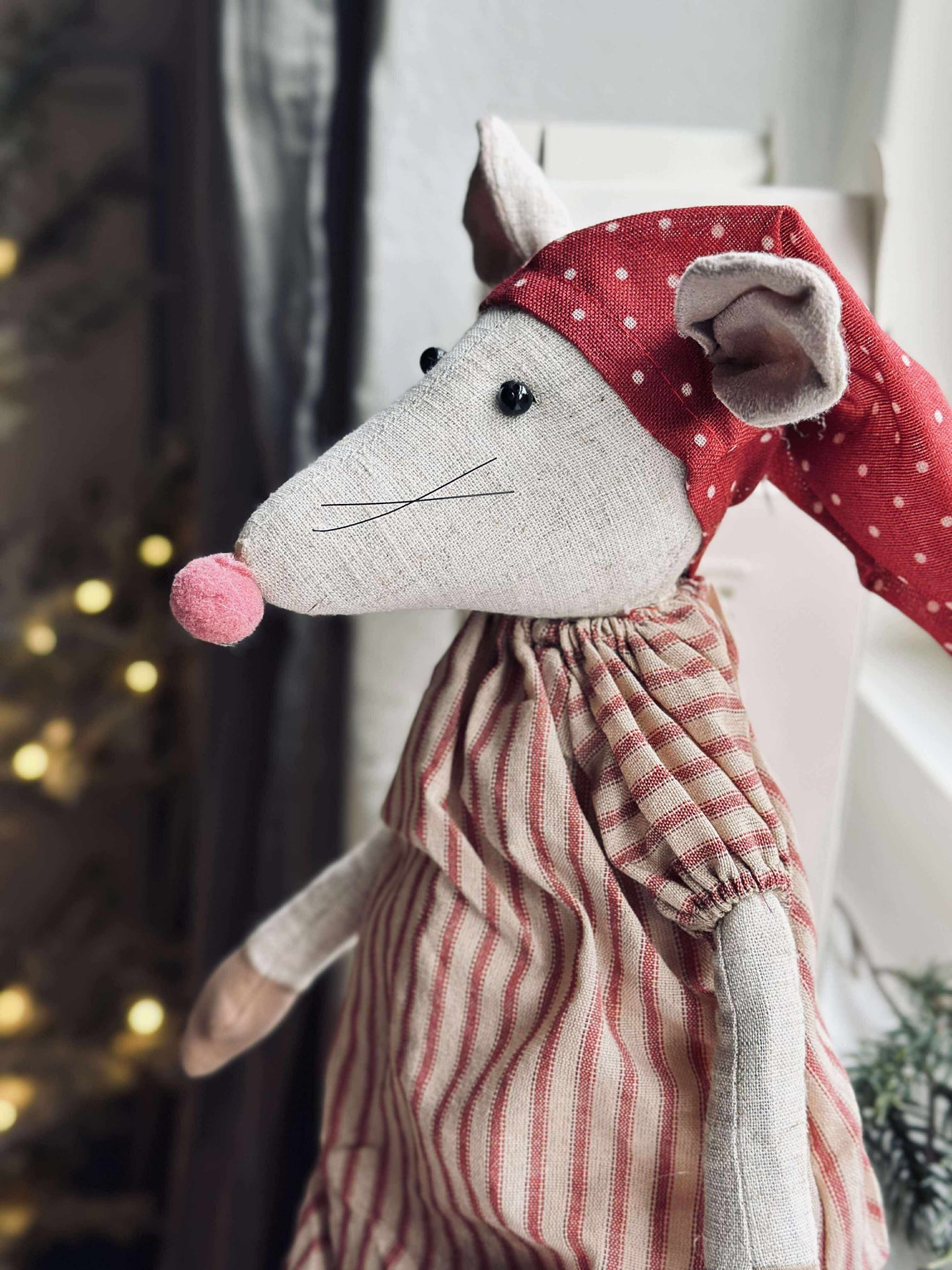 Weihnachtsmaus 70 cm
