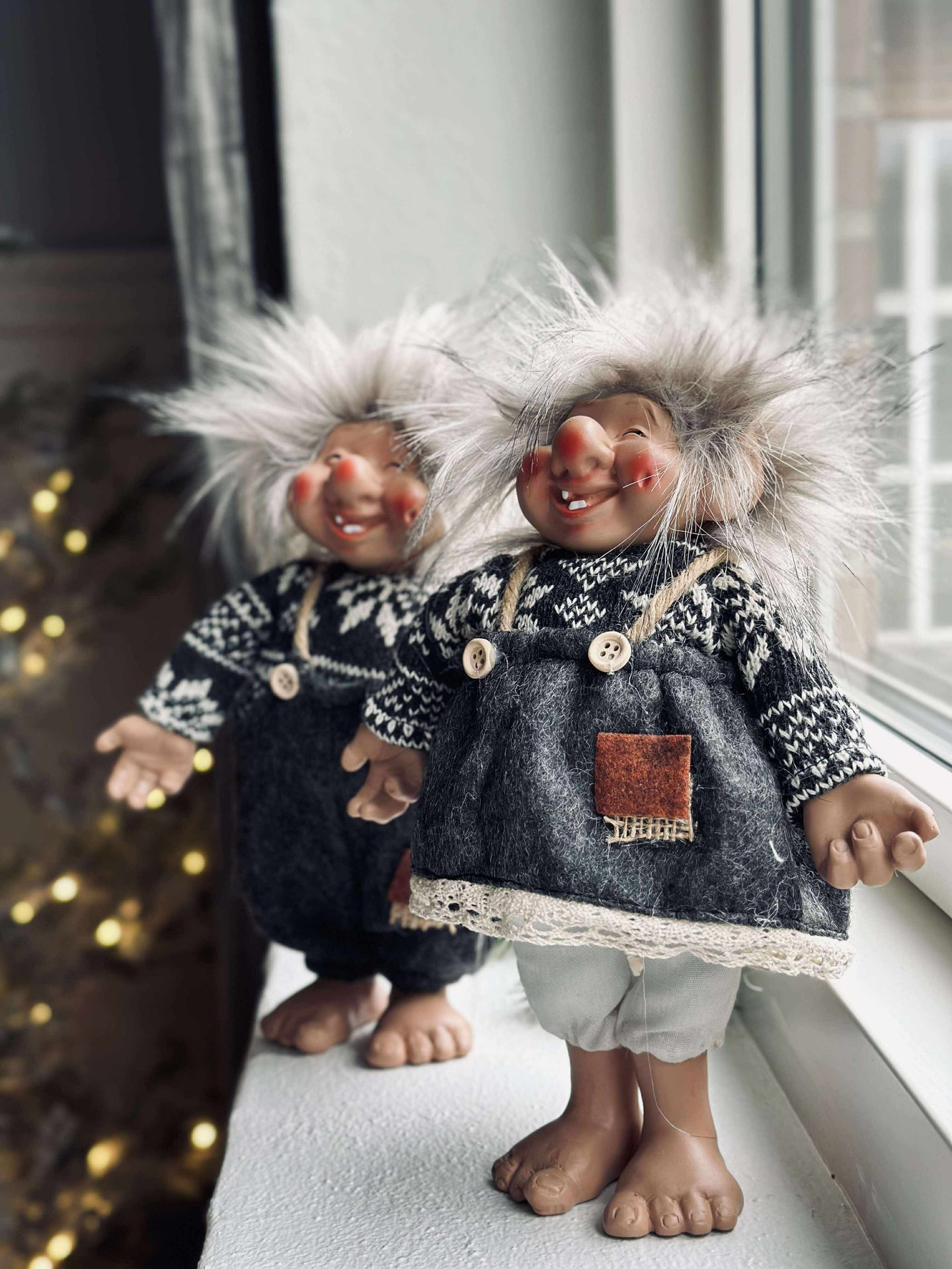 Trolljunge und Trollmädchen