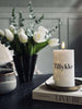 LED Blockkerze TWINKLE - Tillykke