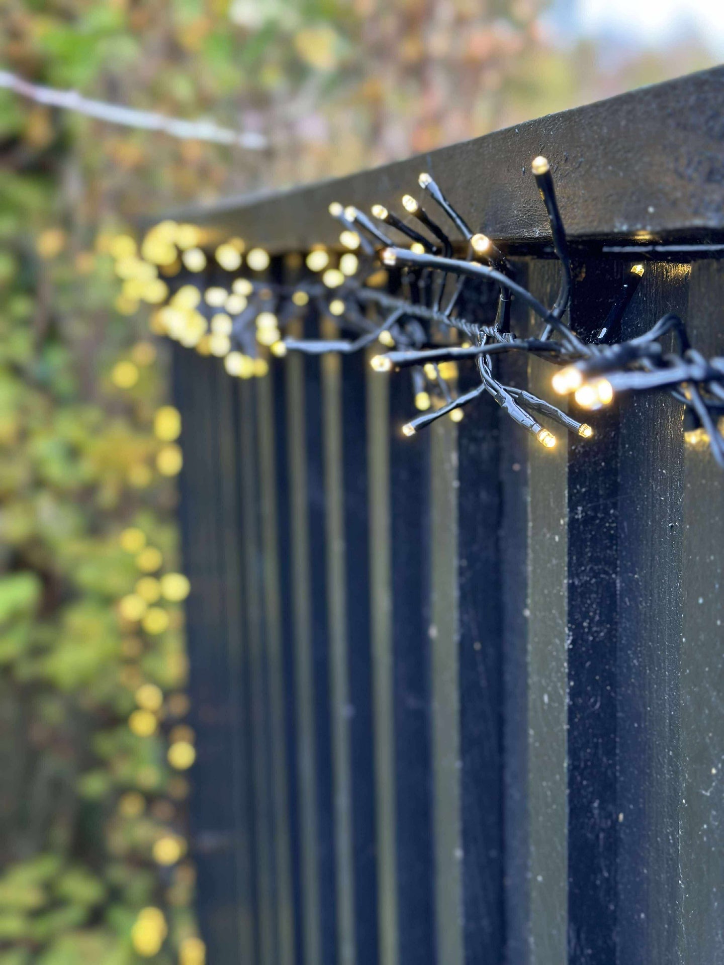 Lichterkette CLUSTER - Warmweiß