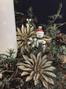 Deco-Blumen mit Glitzer - 4 Stk