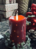 LED-Blockkerze JUL TWINKLE - 12,5 cm