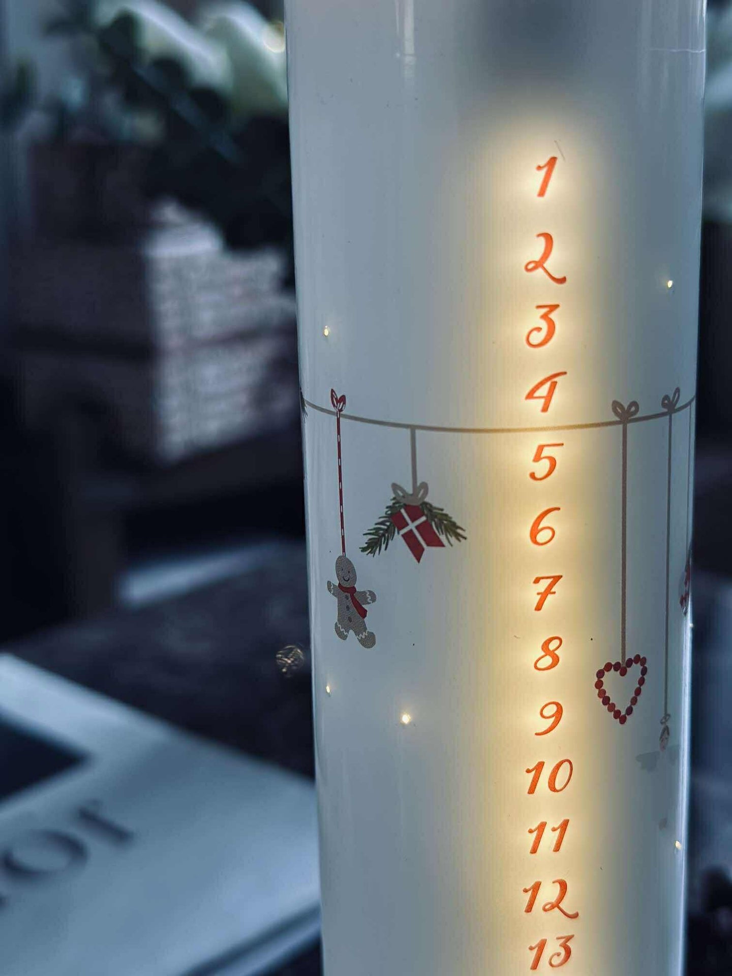 LED Kalenderkerze TWINKLE inkl. Fernbedienung