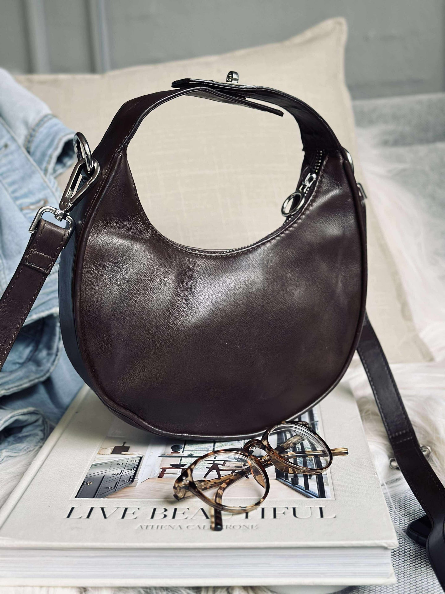 Handtasche Espresso