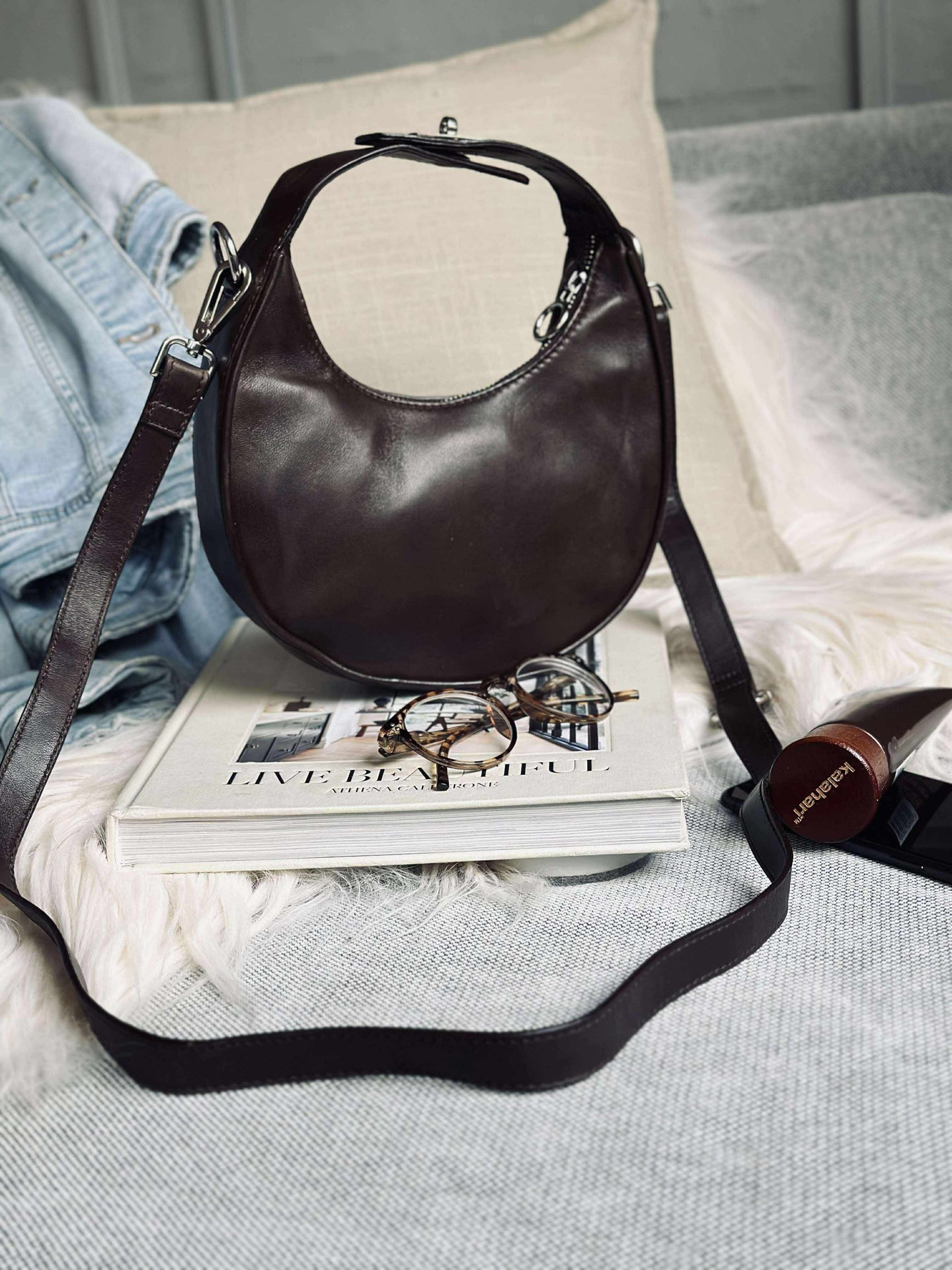 Handtasche Espresso