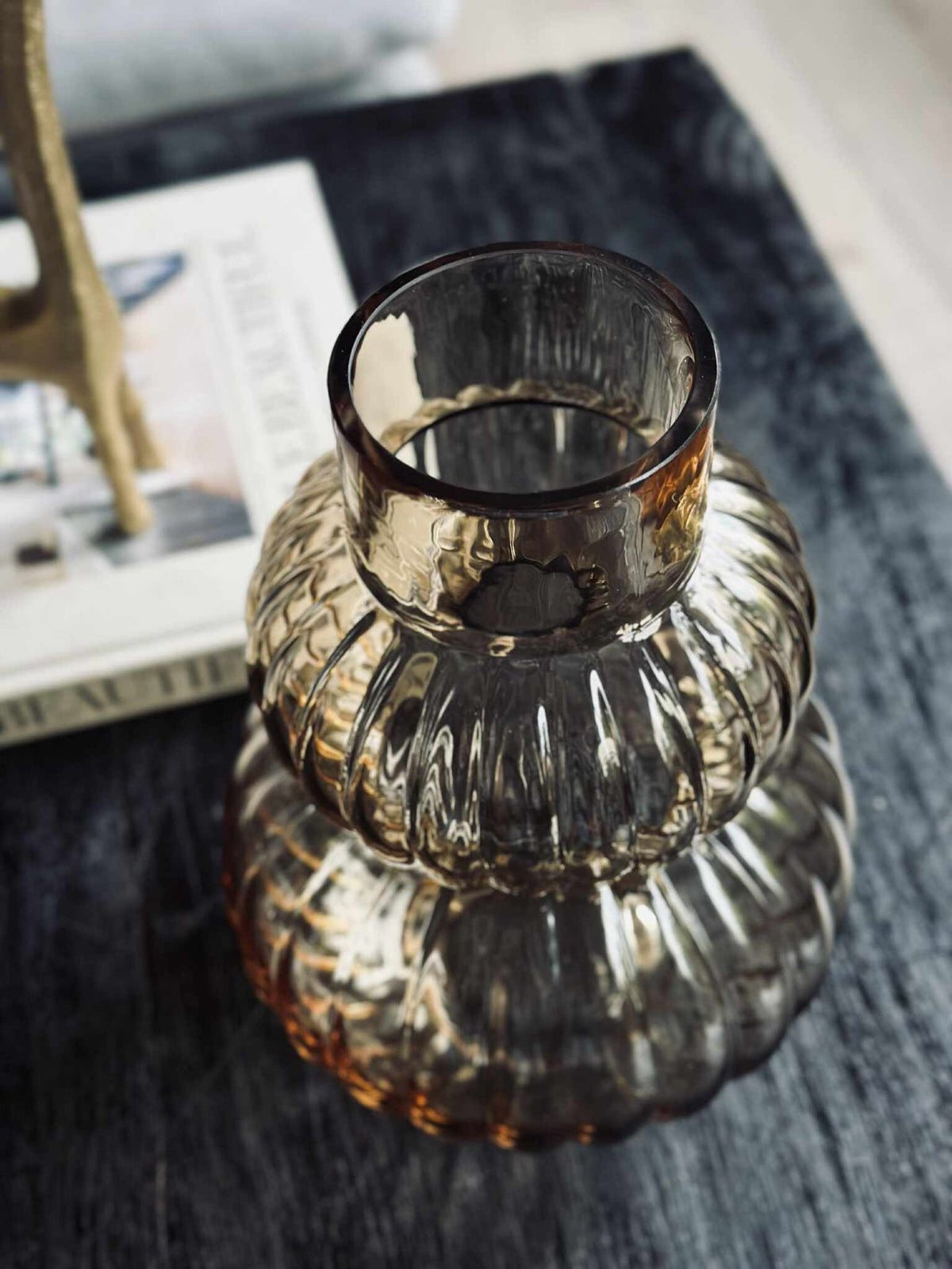 Vase Hanna - Gold