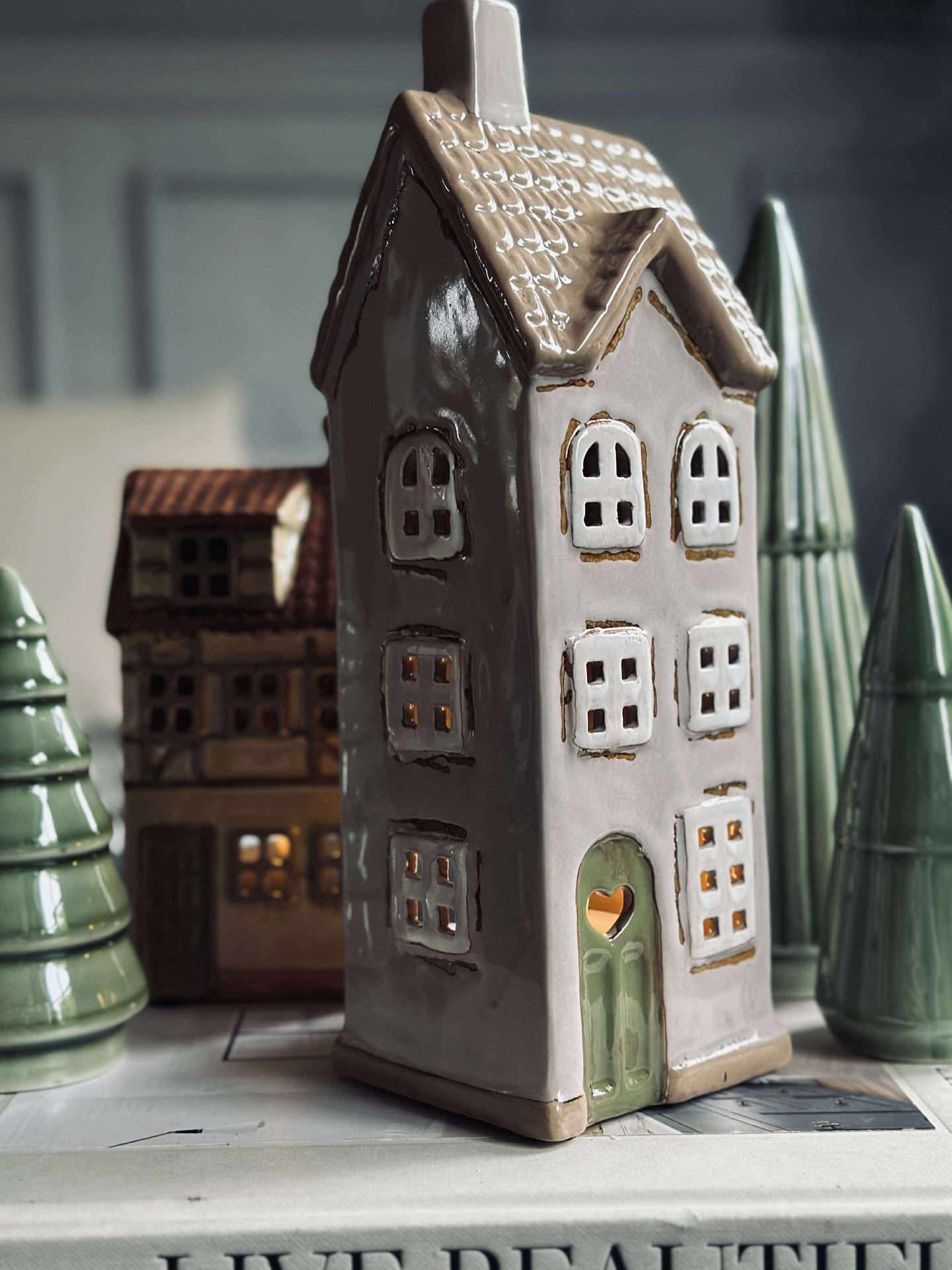Lichthaus Beige - Keramik